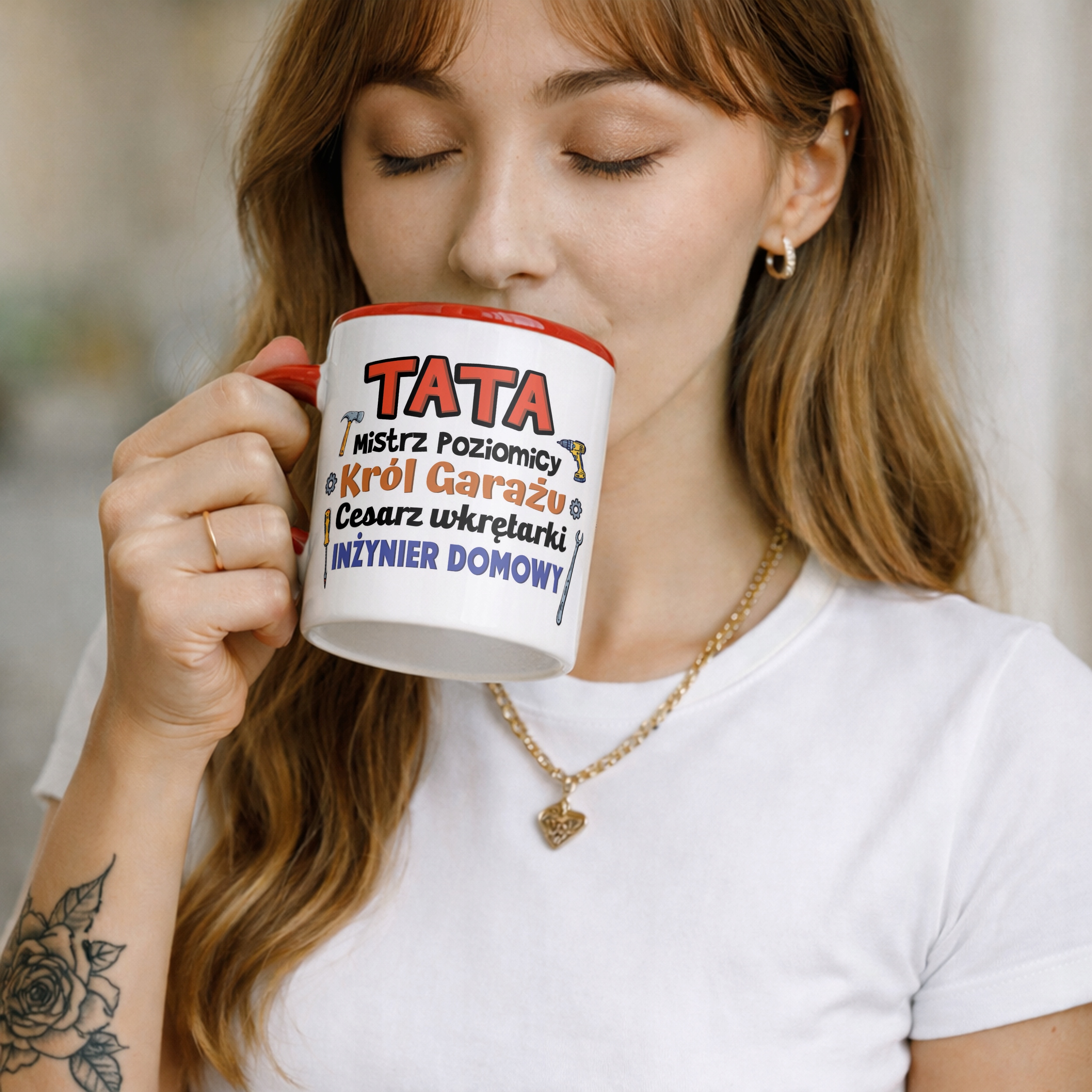 Kubek ceramiczny Dzień Ojca Dla Taty Majstra Prezent