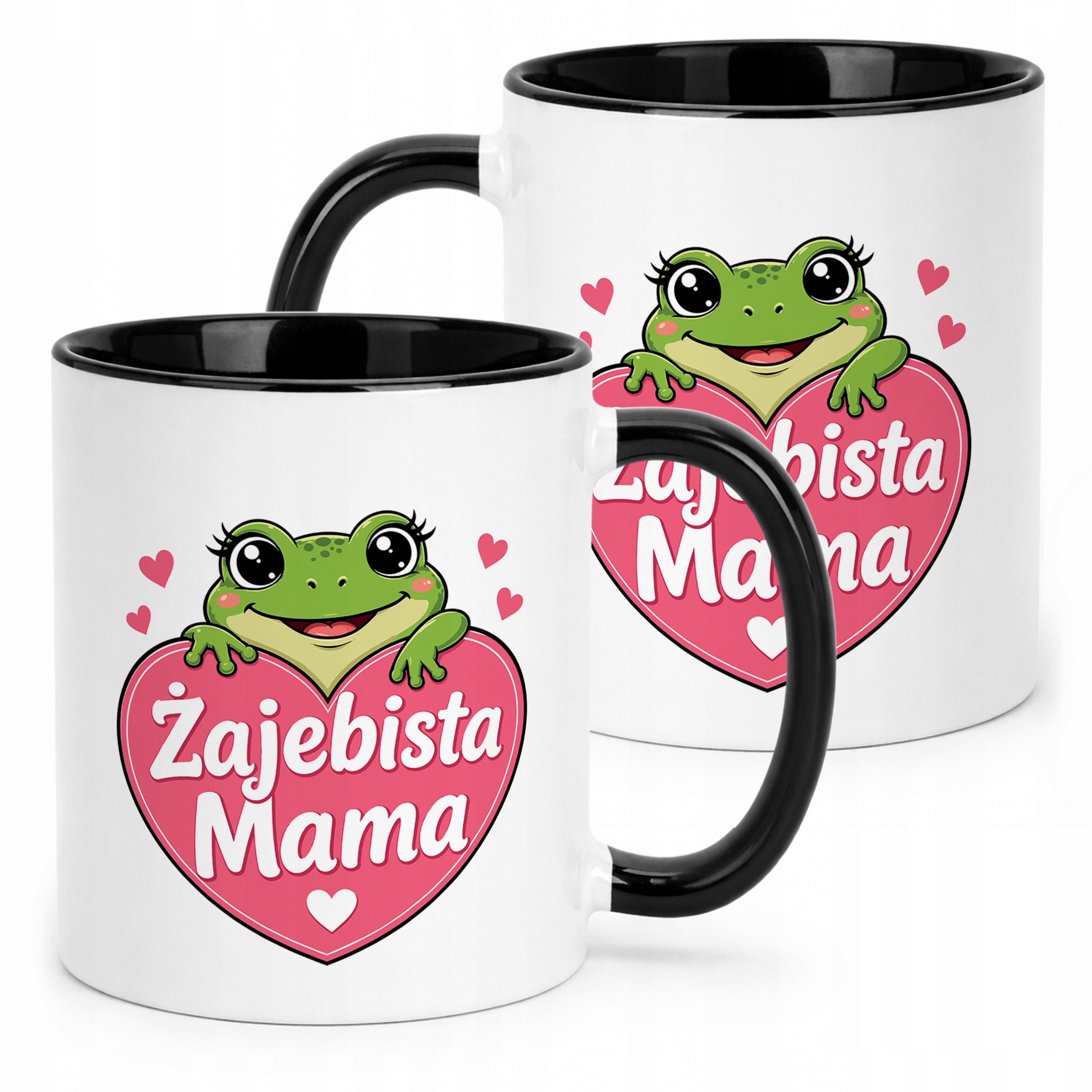 Dzień Matki prezent dla mamy kubek czarny wyjątkowy prezent dla mamy