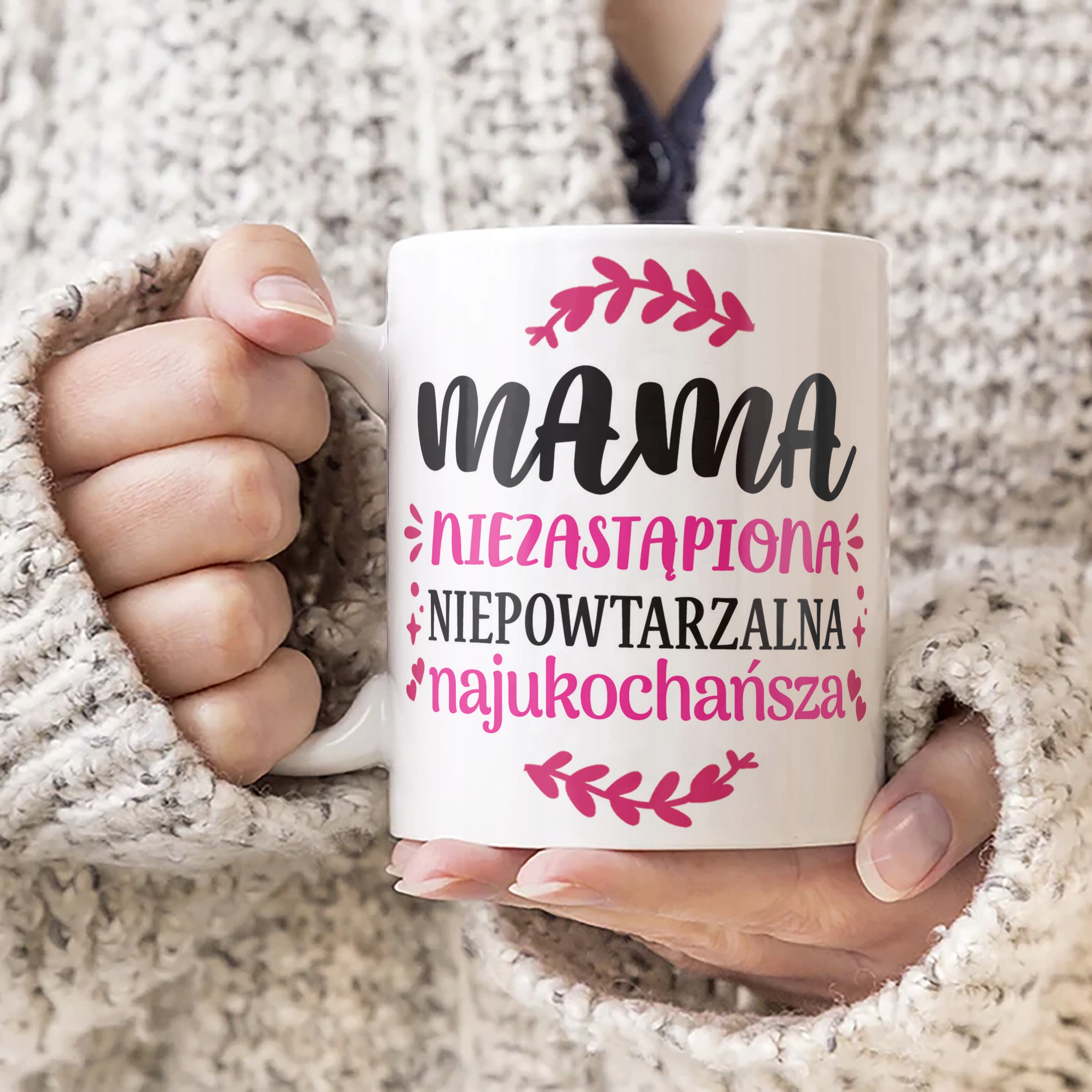Zestaw Kubek + Torba Premium Dzień Matki Dla Mamy Prezent Upominek