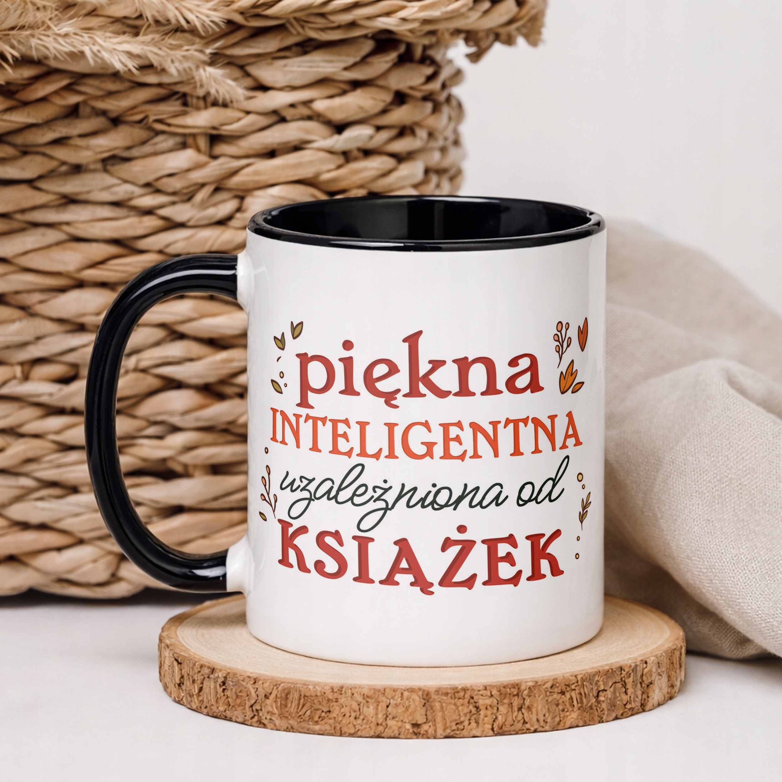 Kubek Czarny Dzień Kobiet Dla Kobiety Dziewczyny Prezent Upominek