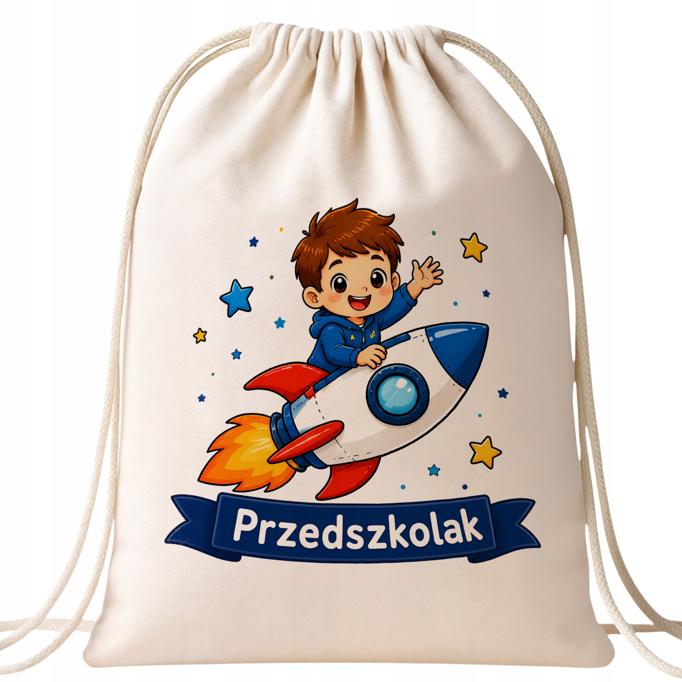 Zestaw Plecak Worek Kubek Z Nadrukiem Przedszkolak Szkoła Dla Dzieci