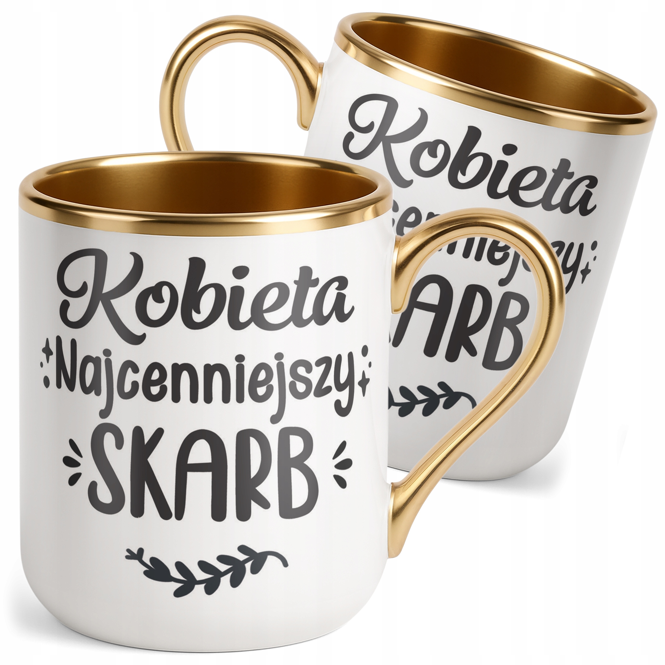 Kubek Premium Złoty Dzień Kobiet Zabawny Prezent Upominek Dla Kobiety