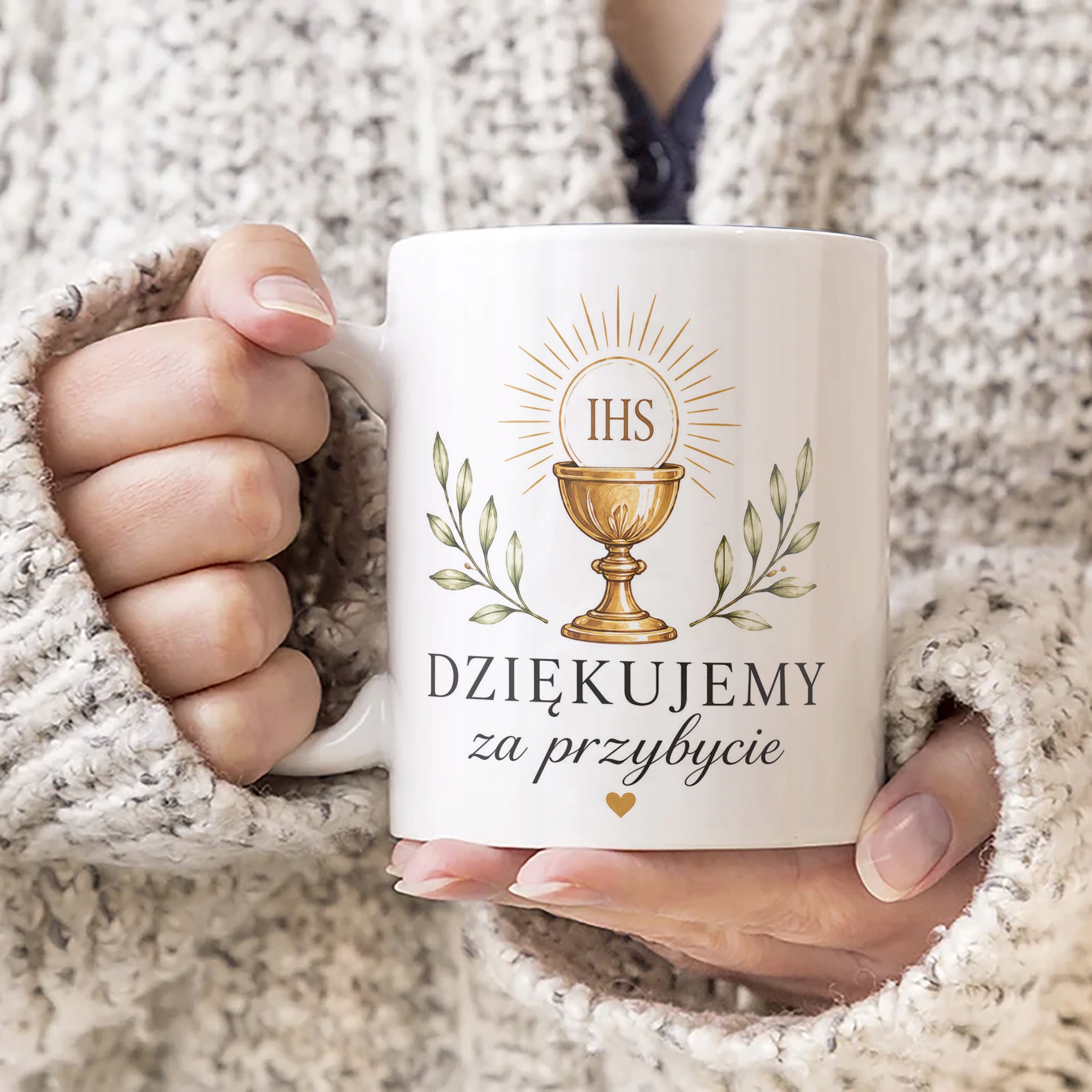 Kubek Ceramiczny Pierwsza Komunia Święta Pamiątka Prezent Upominek