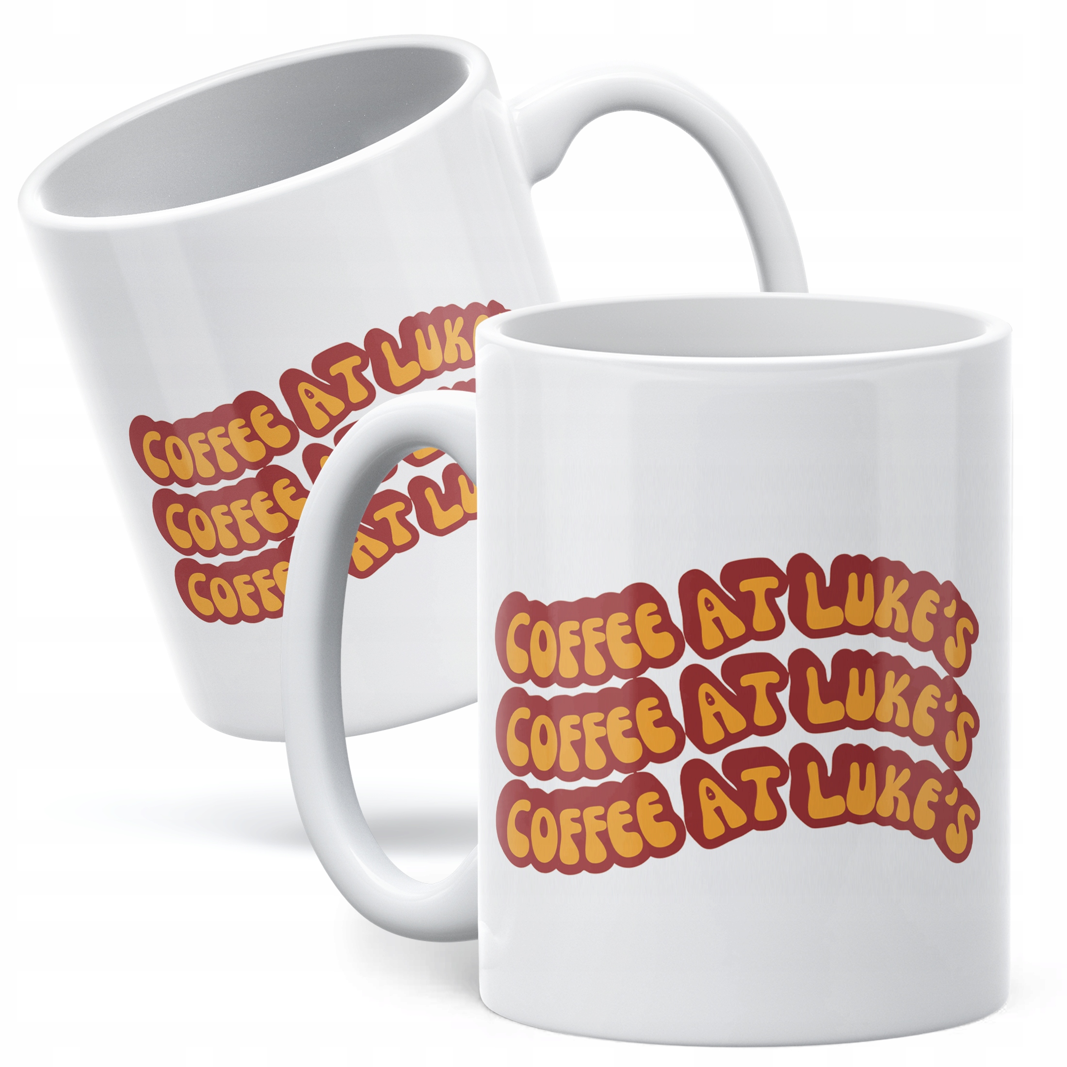 Kubek ceramiczny Gilmore Girls Dla Fanów Serialu Coffee at Luke’s