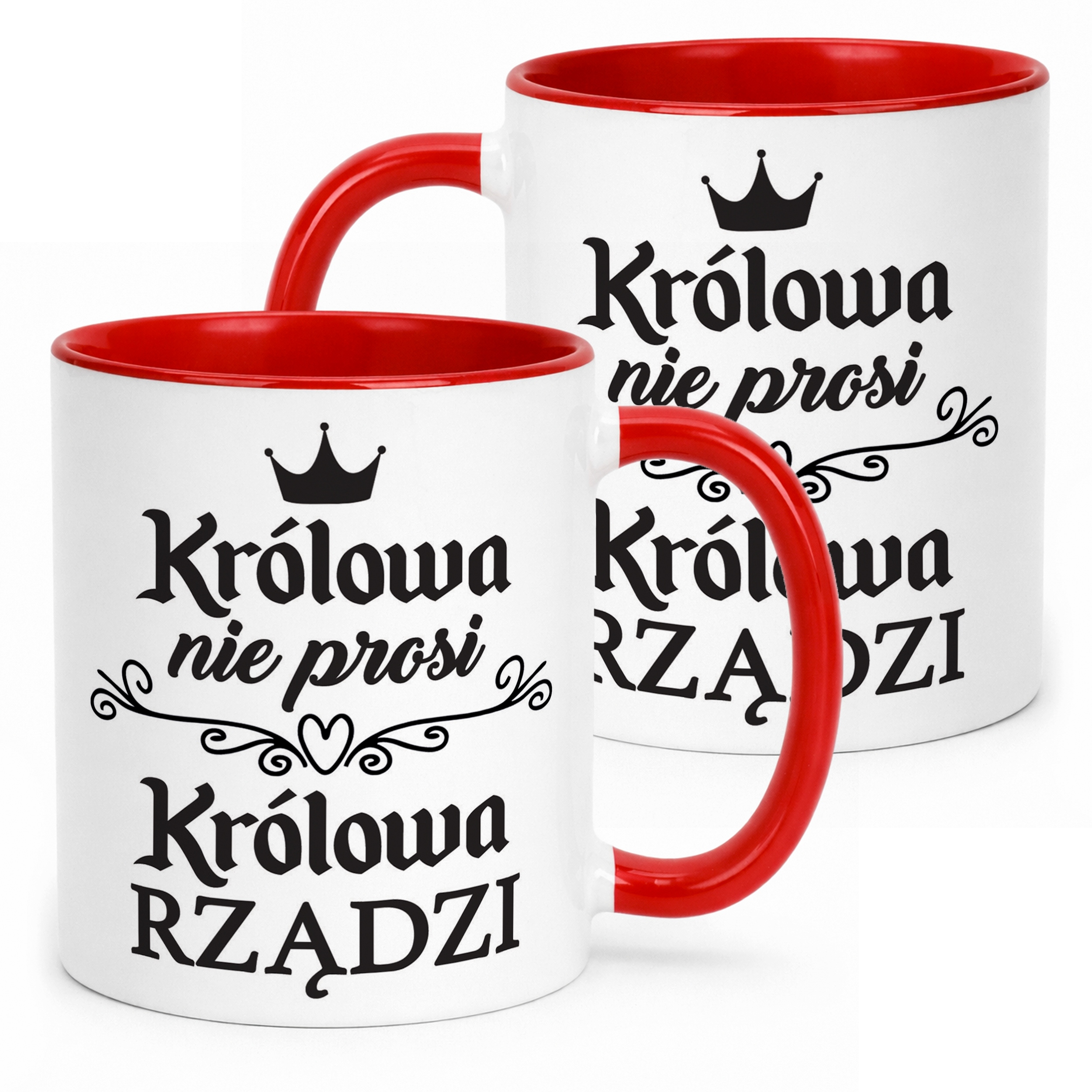 Kubek Czerwony Dzień Kobiet Dla Kobiety Dziewczyny Prezent Upominek