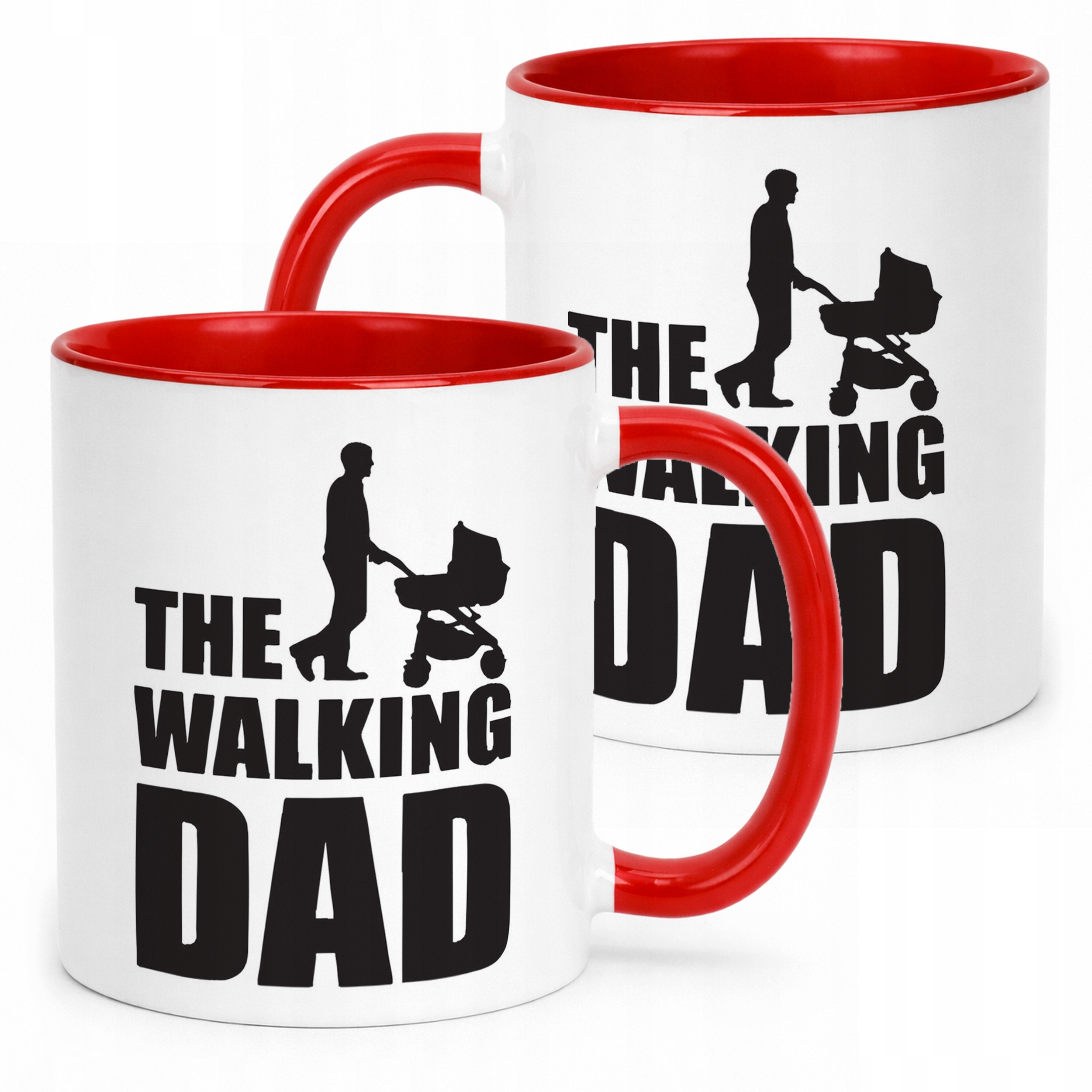 Kubek ceramiczny Dzień Ojca Dla Taty The Walking Dad Prezent