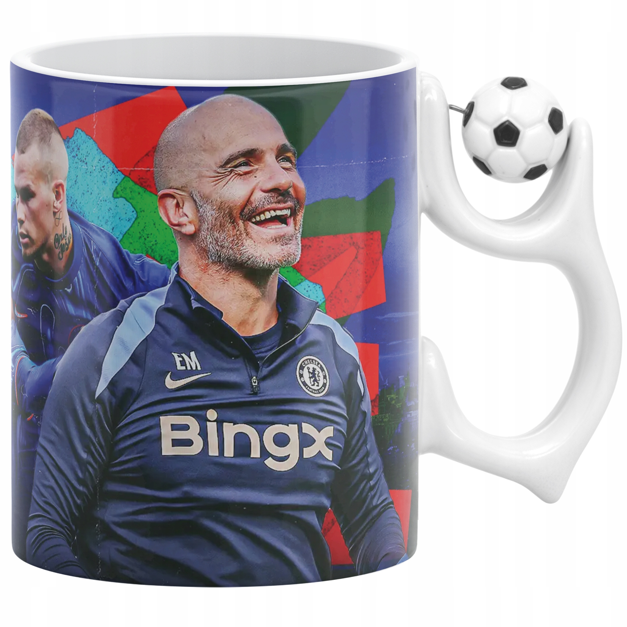 Kubek piłkarski zawodnicy Chelsea dla fanów Chelsea dla kibica