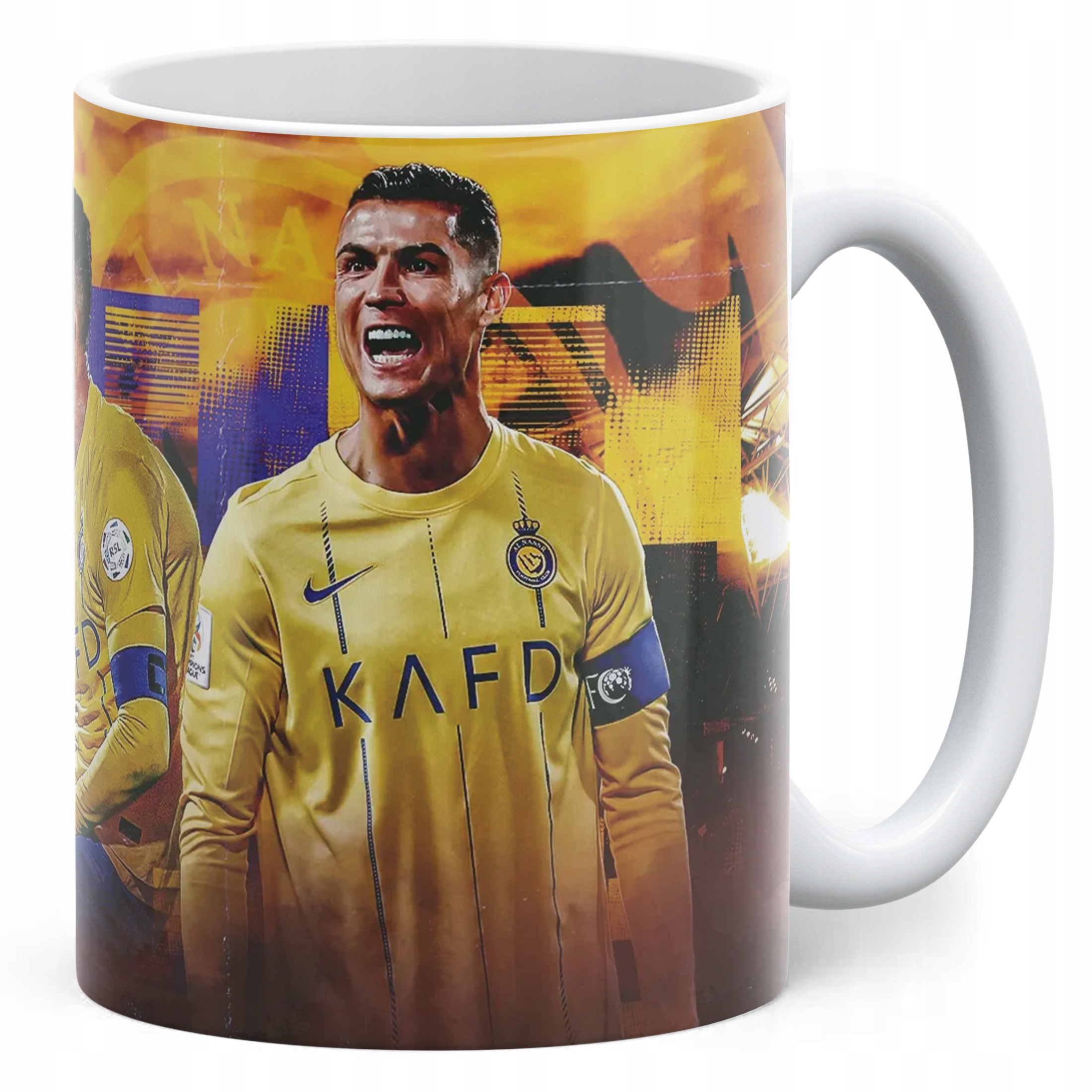 Kubek Cristiano Ronaldo dla fanów Al Nassr dla kibica na prezent