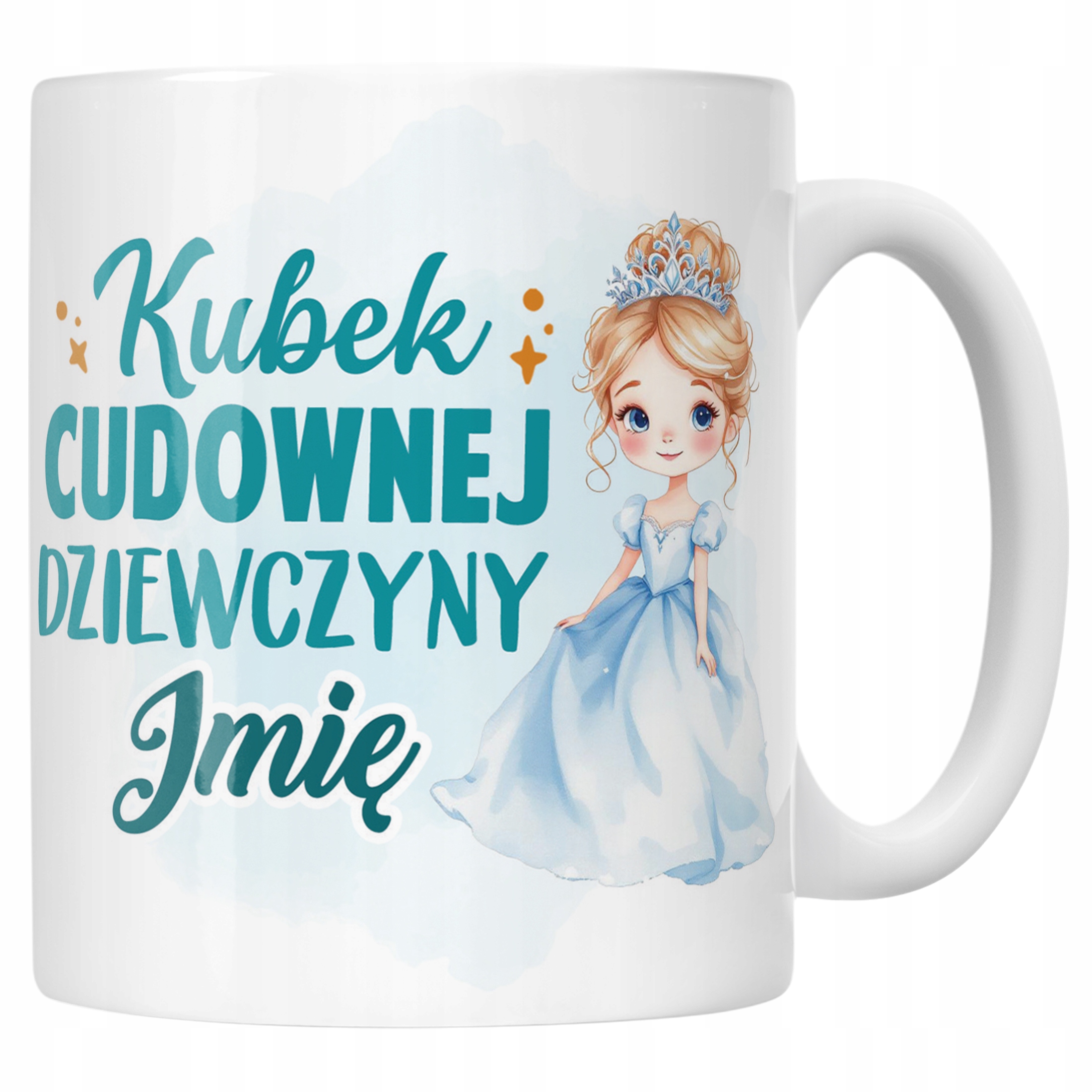 Kubek Ceramiczny Personalizowany Dzień Kobiet Dla Dziewczynki Prezent