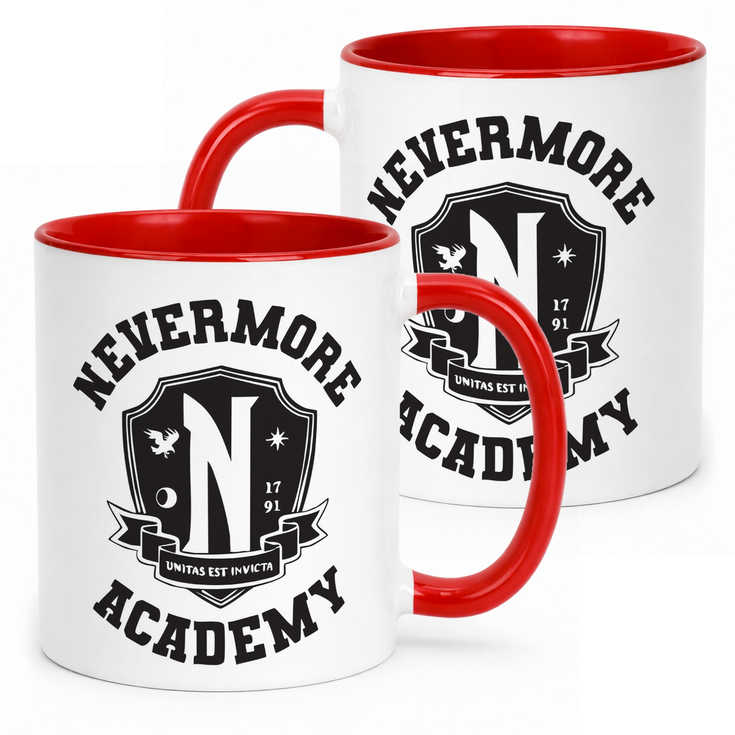 Kubek ceramiczny Nevermore Wednesday Addams Dla Fanów Prezent