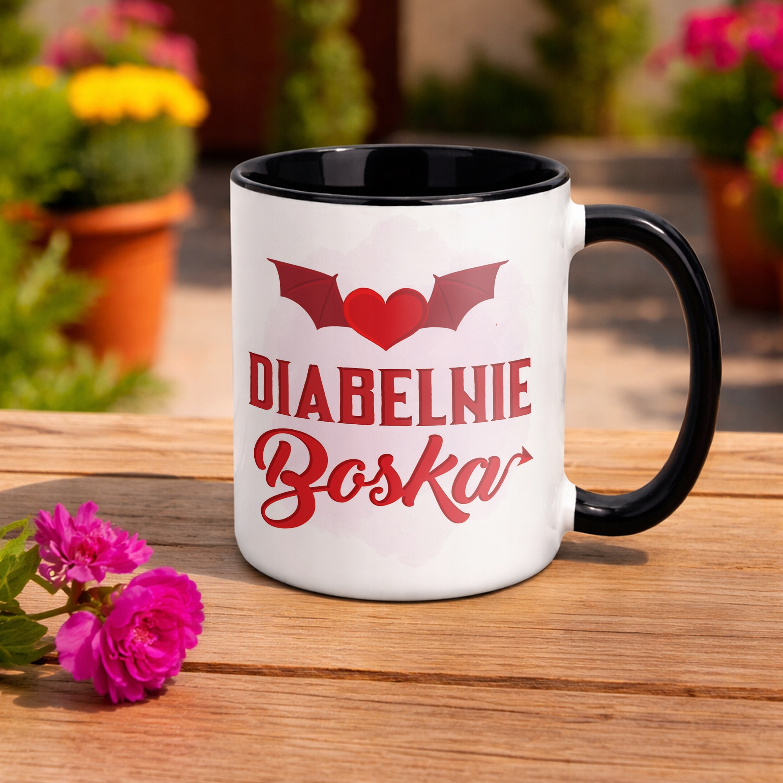 Kubek Czarny Dzień Kobiet Dla Kobiety Dziewczyny Prezent Upominek