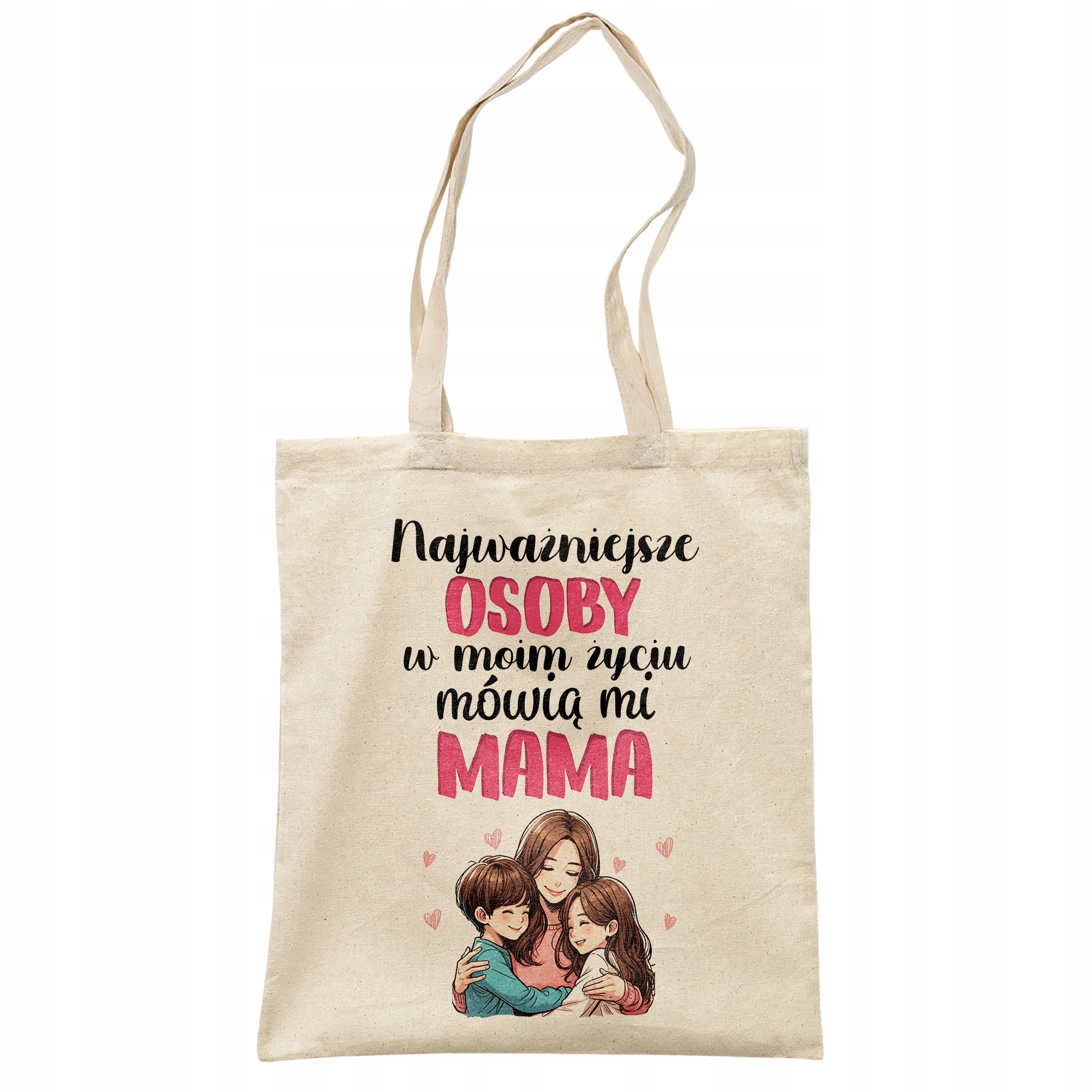 Torba bawełniana na zakupy Dzień Matki Dla Mamy Prezent Mówią Mi Mama