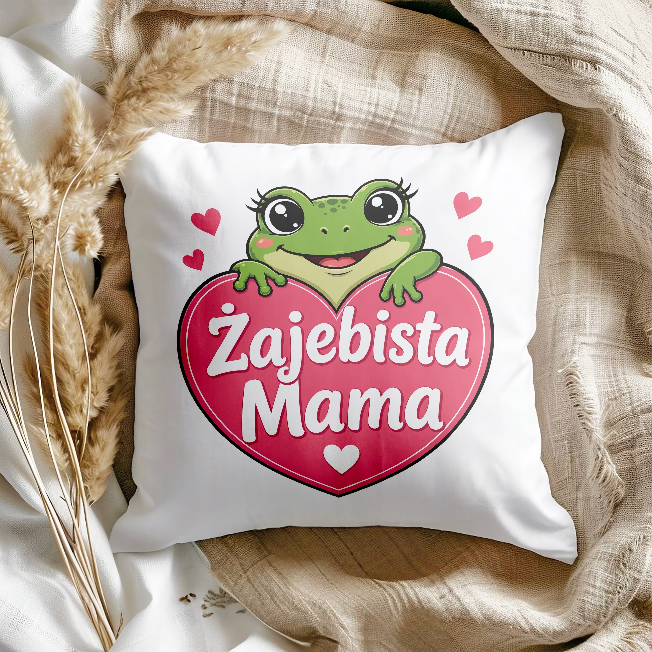 Poduszka dla mamy 38x38cm prezent na Dzień Matki prezent dla mamusi