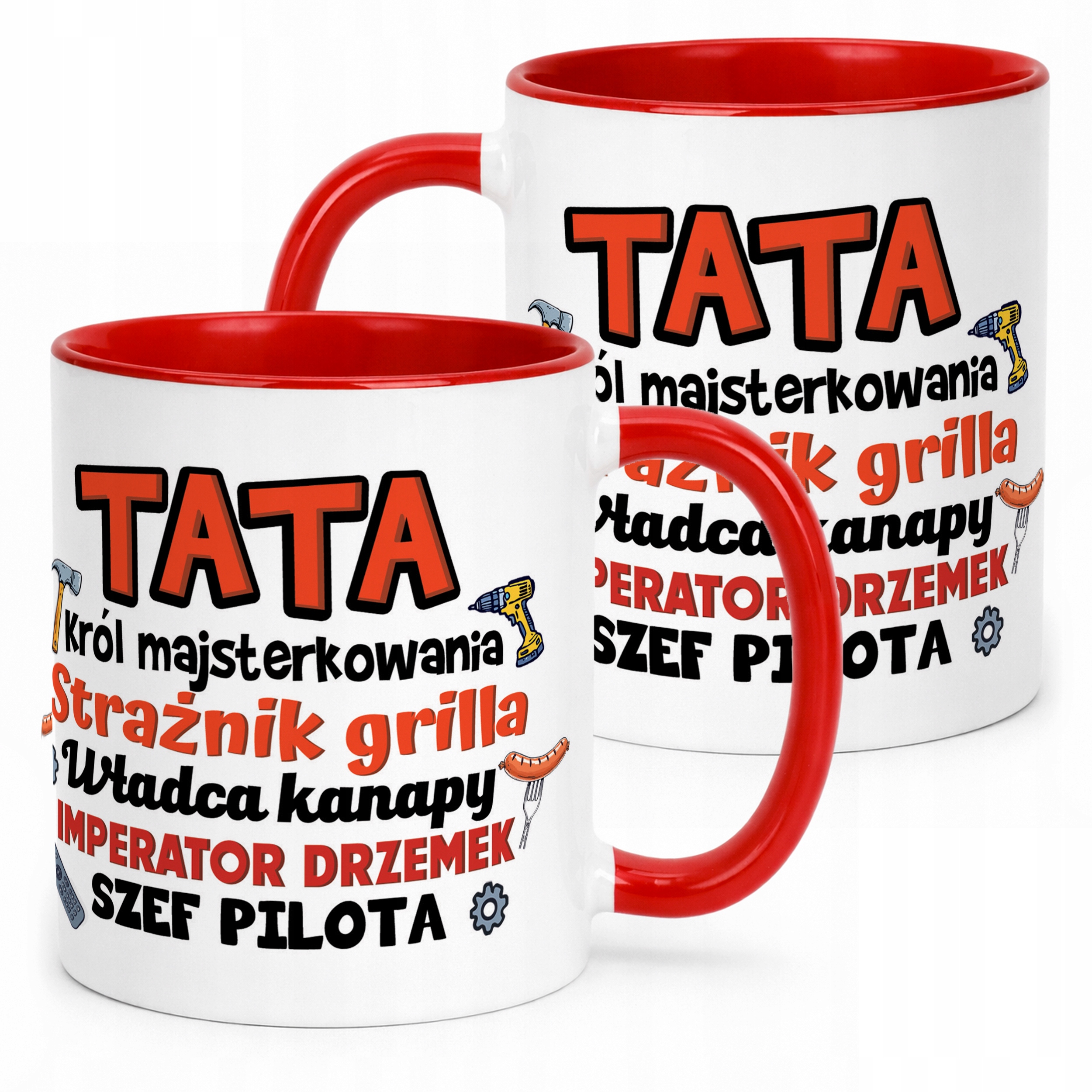 Kubek ceramiczny Dzień Ojca Dla Taty Majstra Prezent