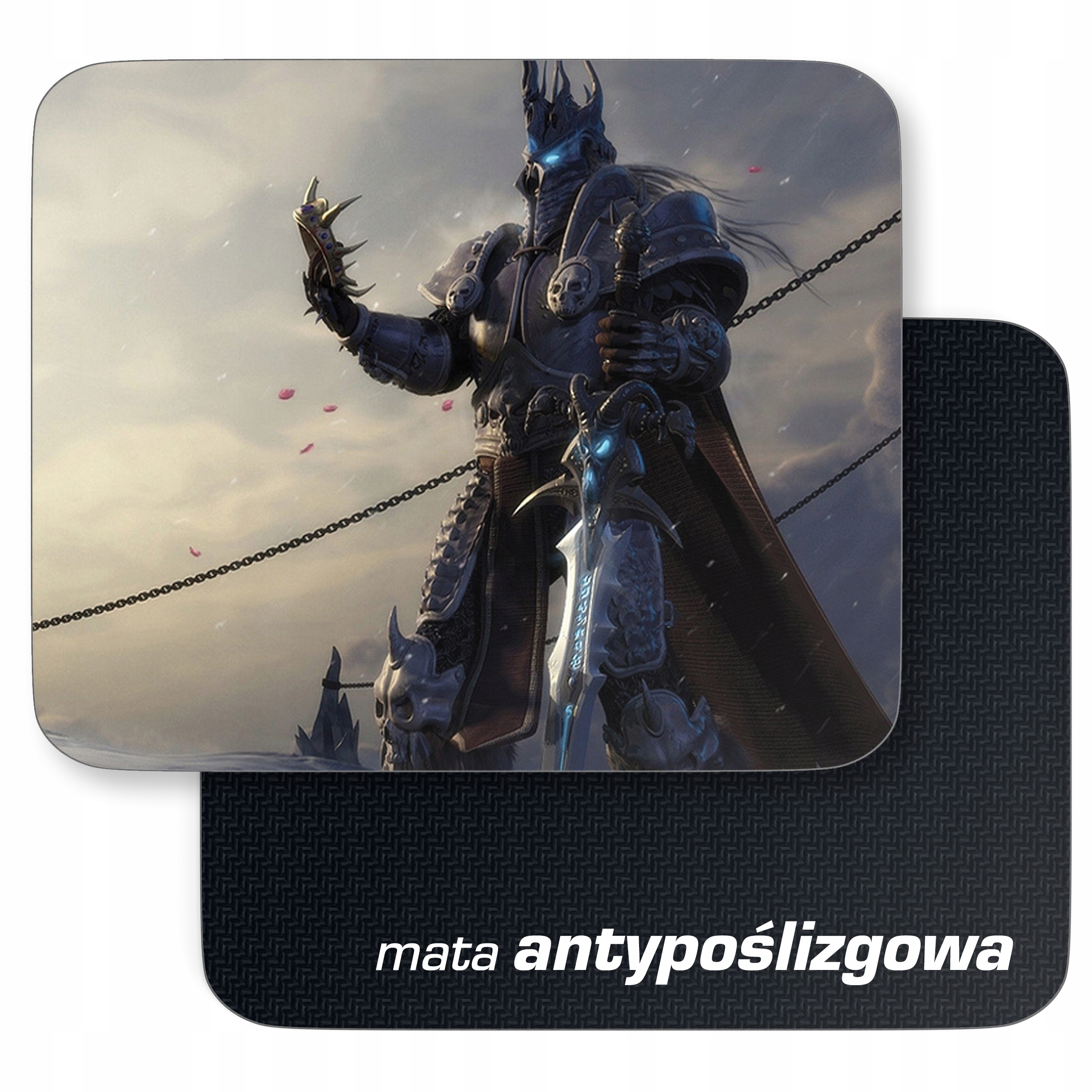 Podkładka pod mysz 22×18 cm World of Warcraft Lich King dla graczy