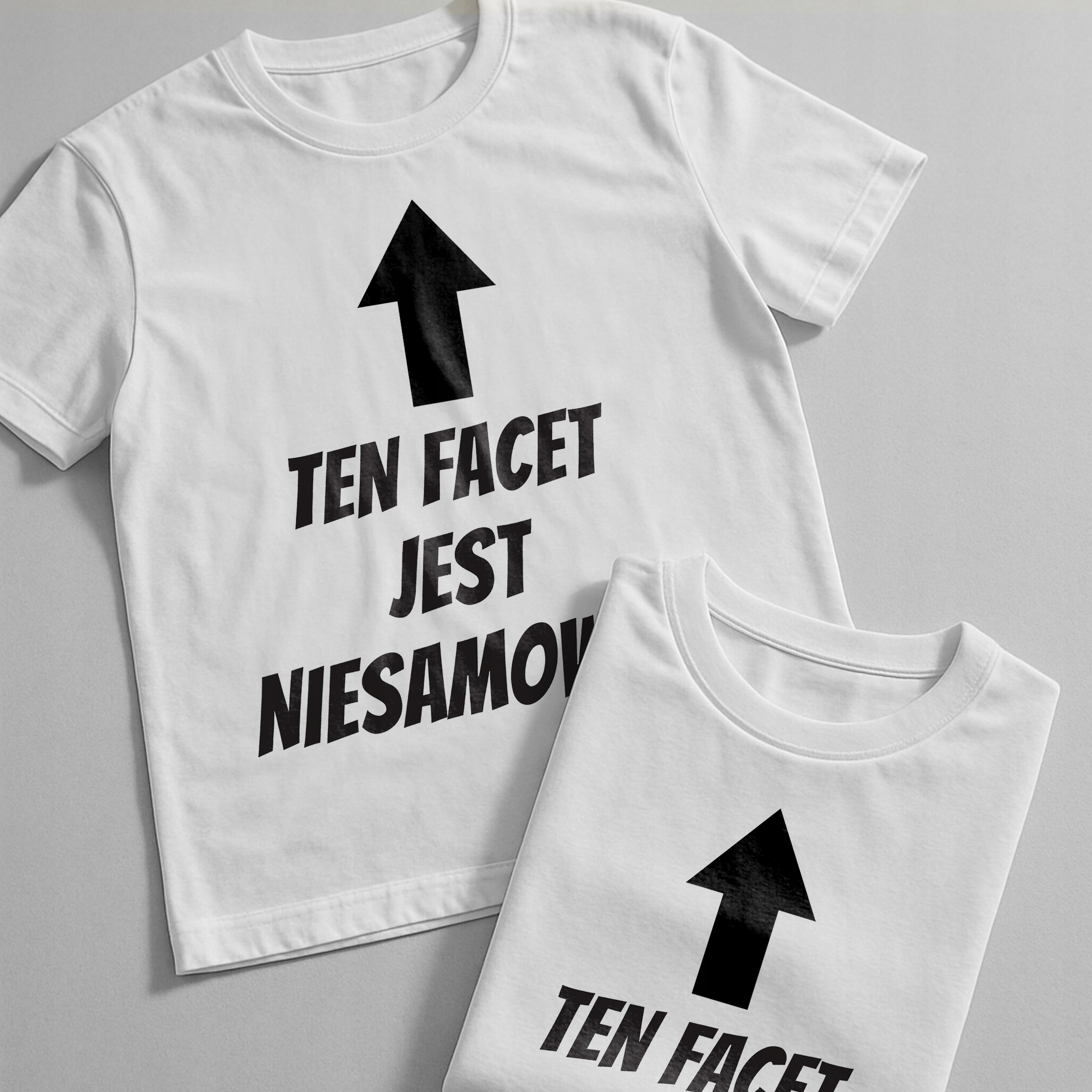Koszulka biała męska Ten Facet Jest Niesamowity Prezent r. 3XL