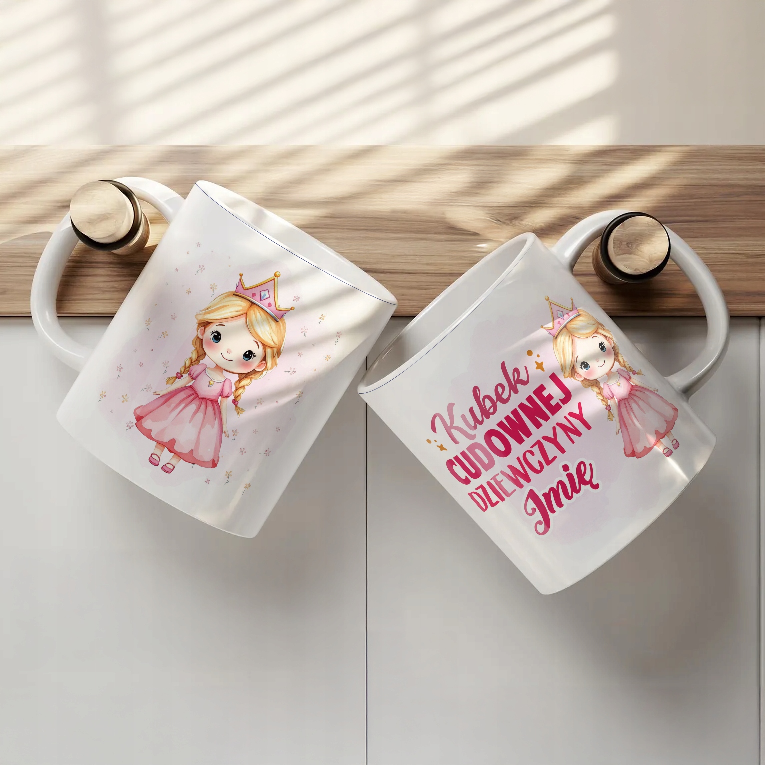 Kubek Ceramiczny Personalizowany Dzień Kobiet Dla Dziewczynki Prezent