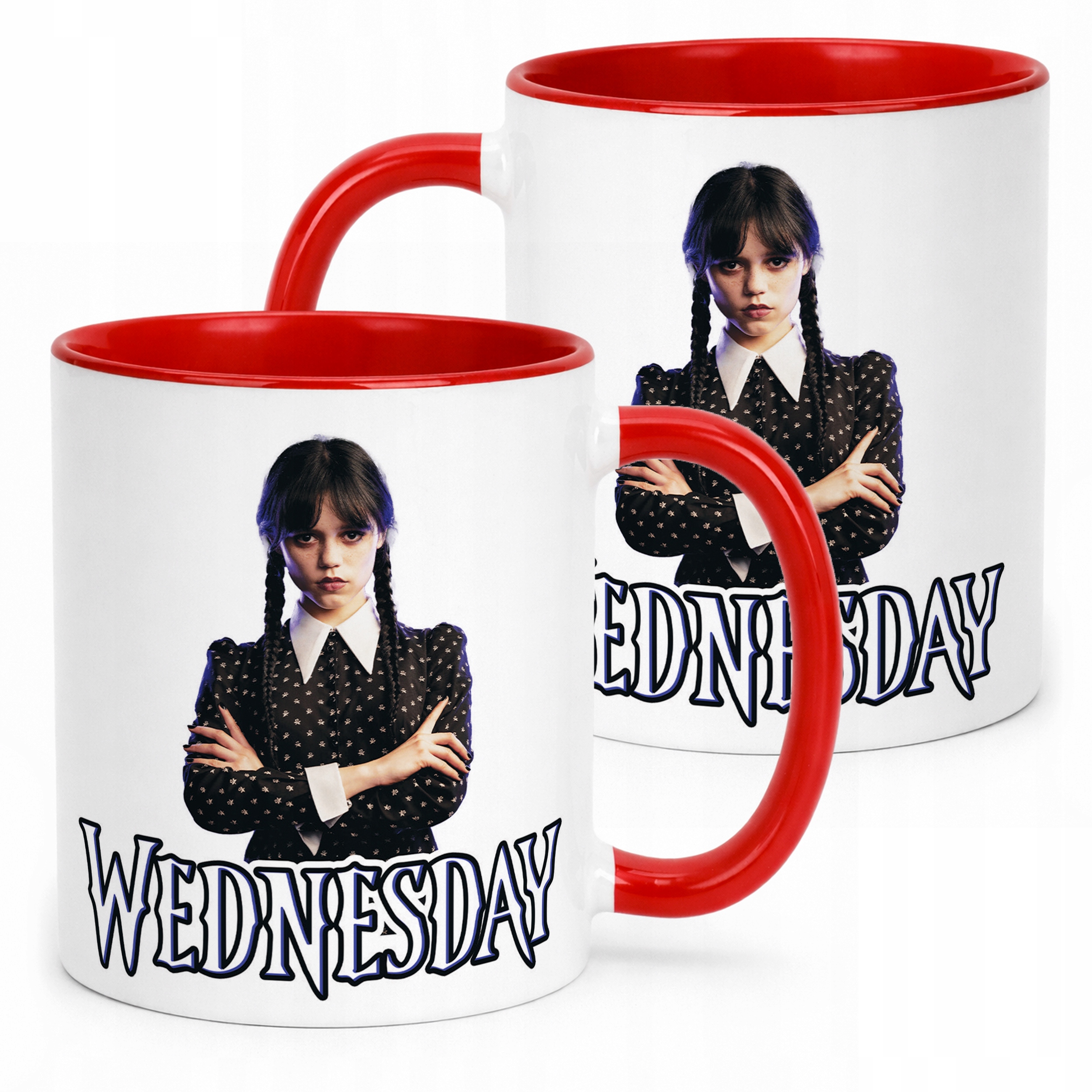 Kubek ceramiczny Nevermore Wednesday Addams Dla Fanów Prezent