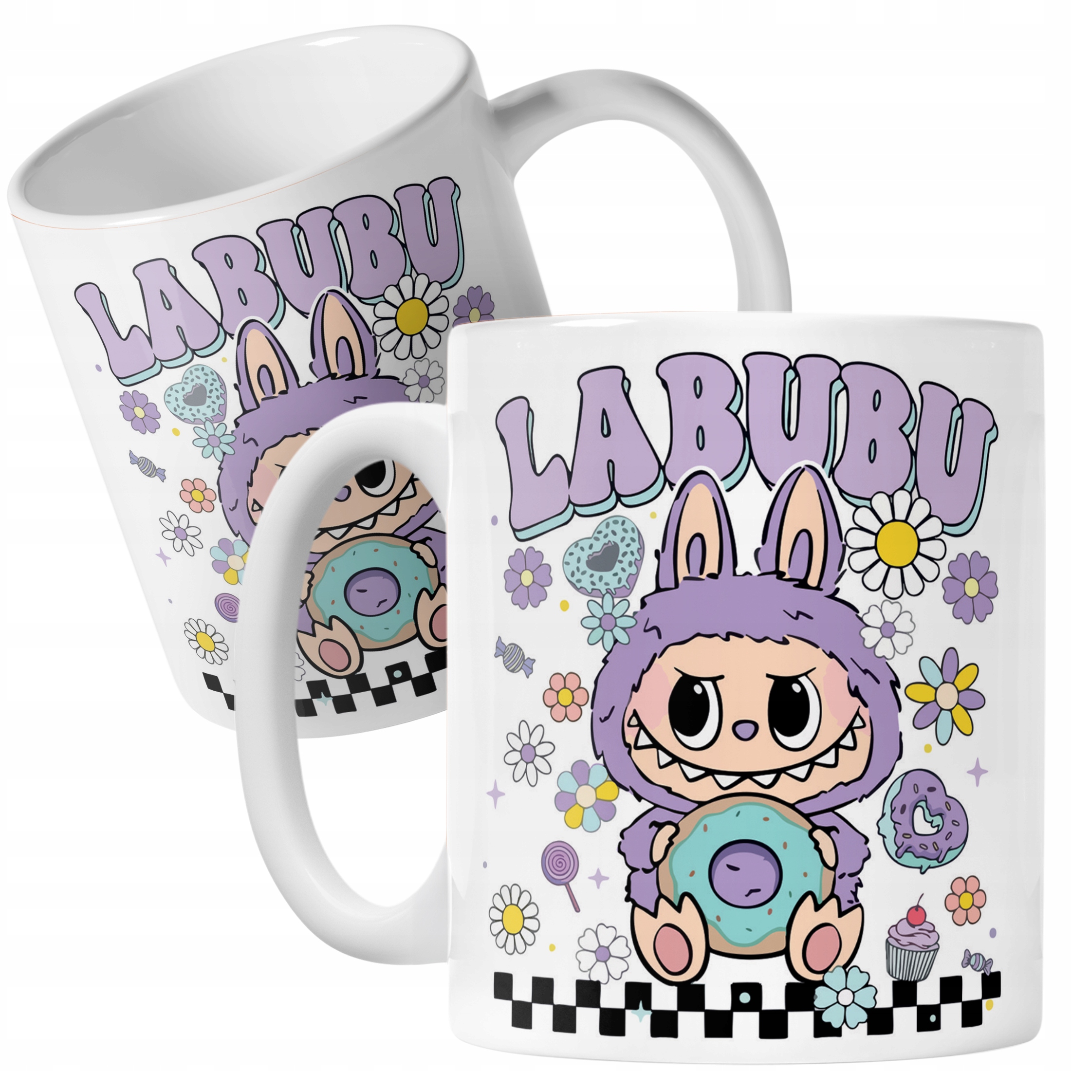 Kubek ceramiczny Labubu Dla Dzieci Prezent Urocze Potworki