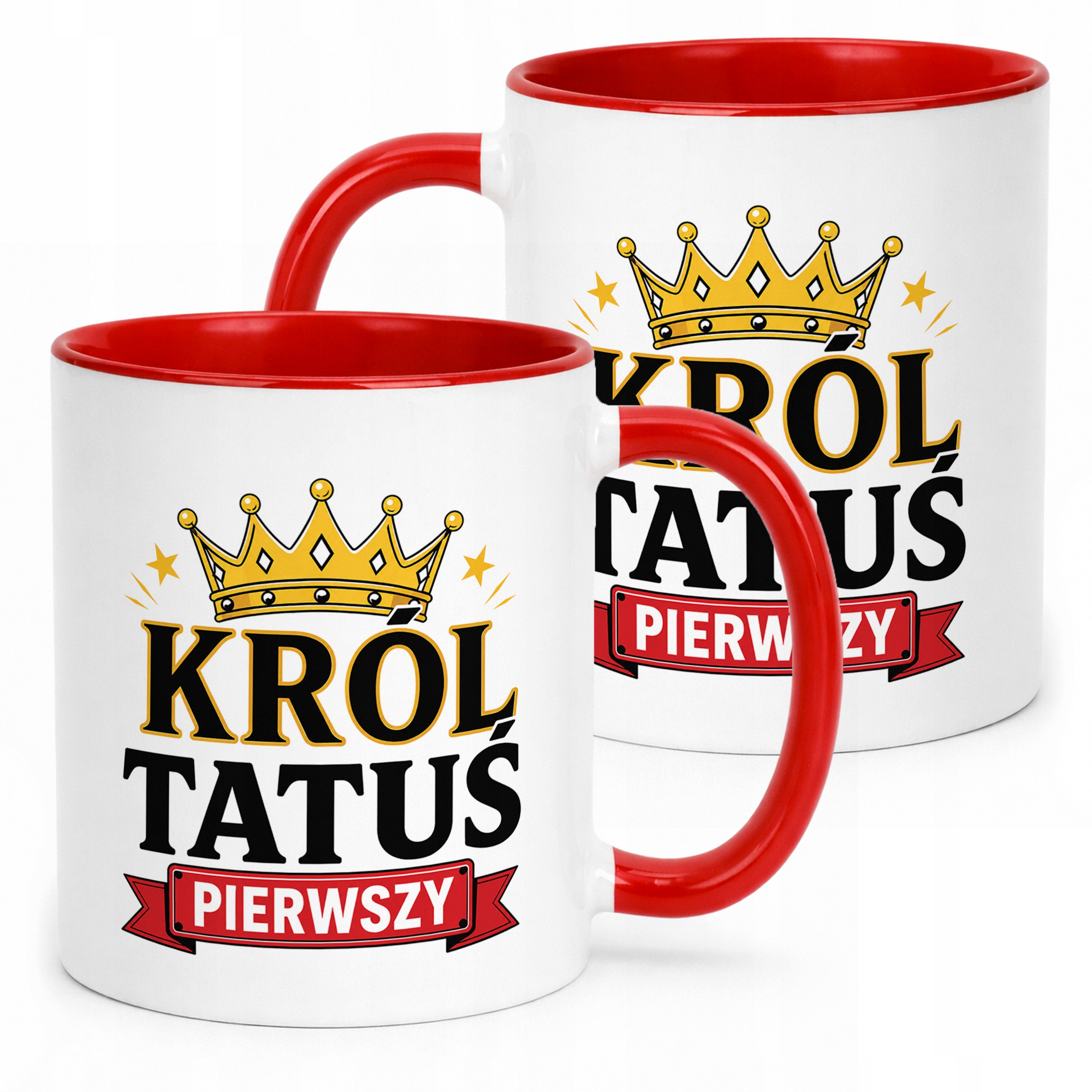 Kubek Czerwony pomysł na prezent dla taty na Dzień Ojca