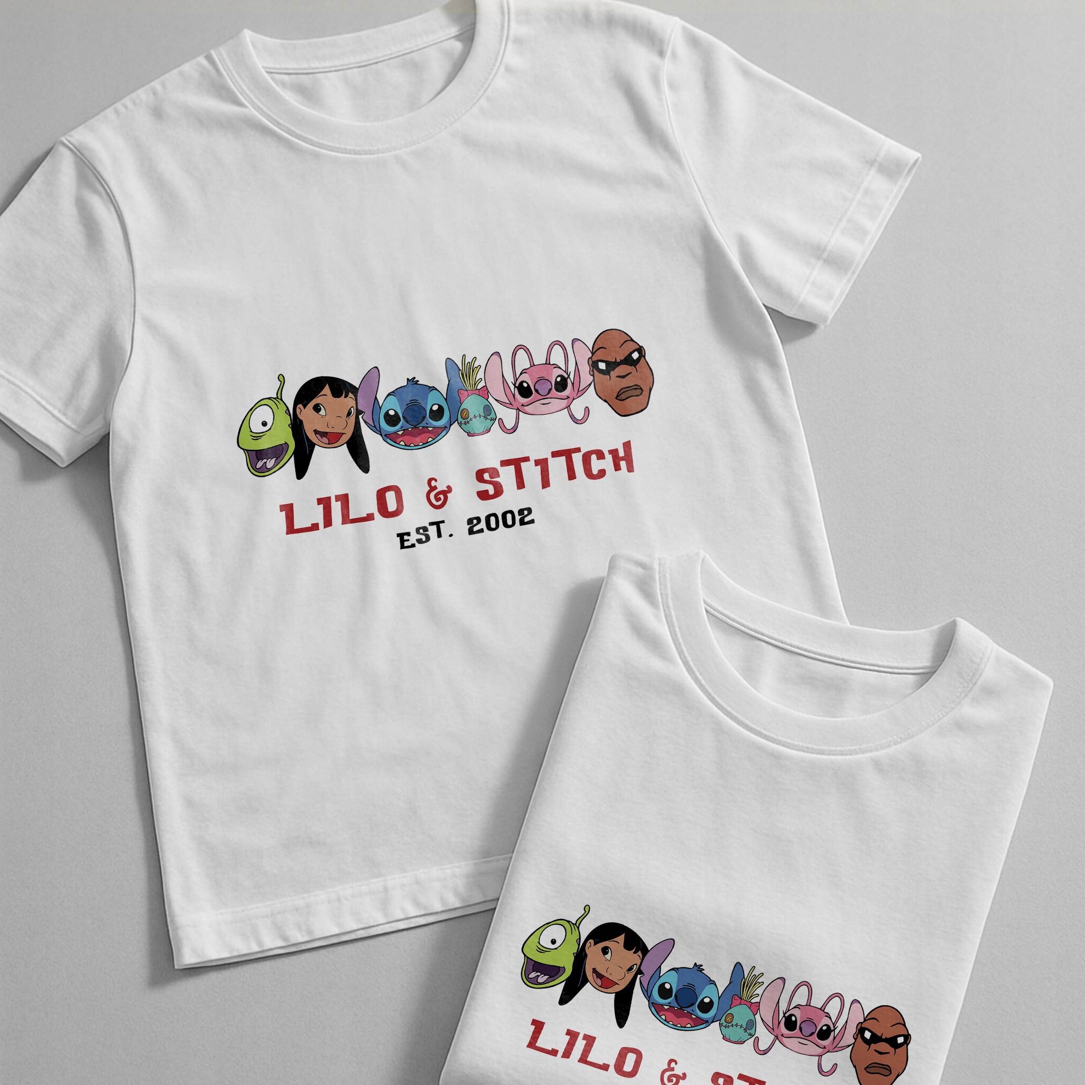 Koszulka biała dziecięca Stitch Lilo i Stich Dla Fanów