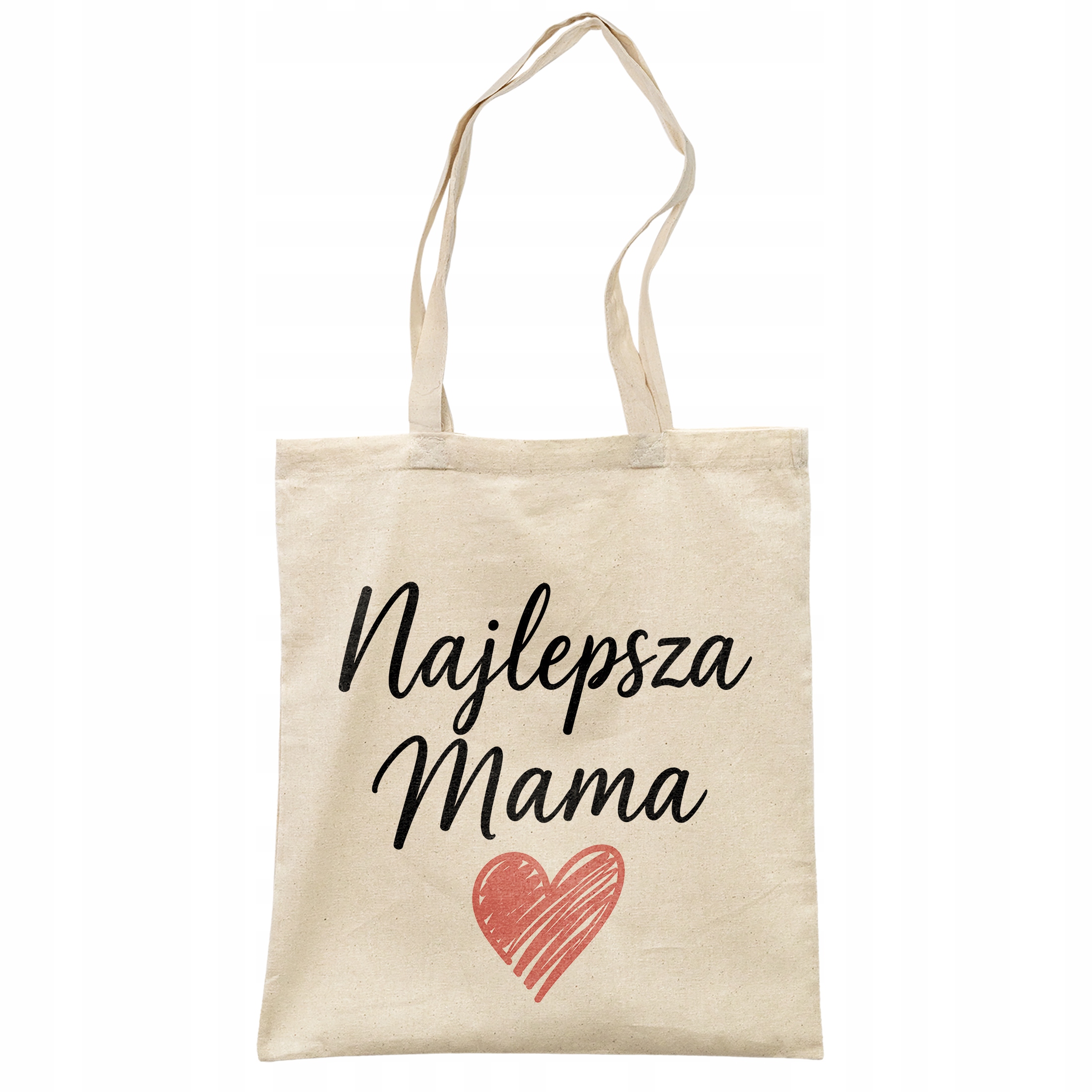 Prezent na Dzień Matki torba bawełniana premium dla mamy eco upominek
