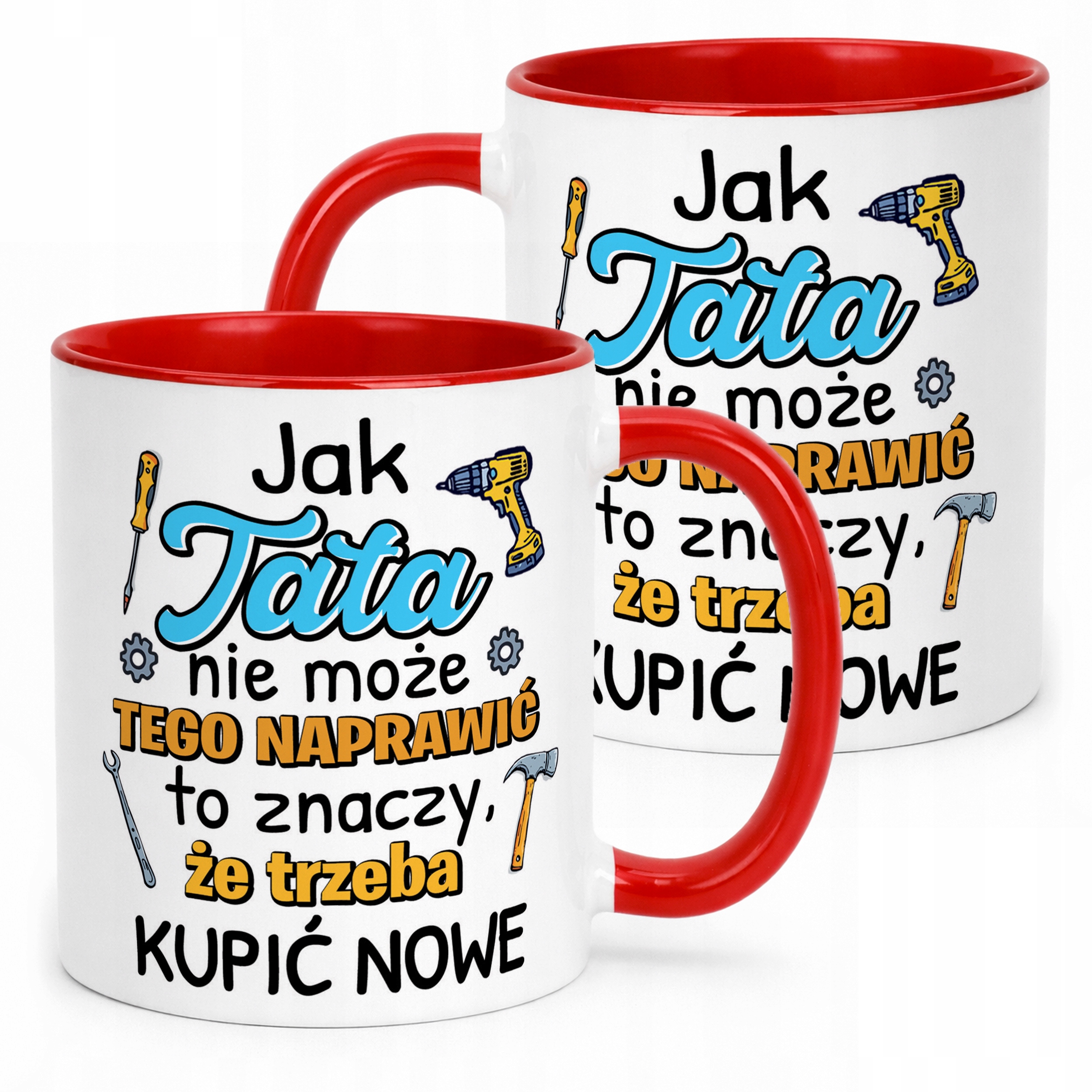 Kubek ceramiczny Dzień Ojca Dla Taty Trzeba Kupić Nowe Prezent