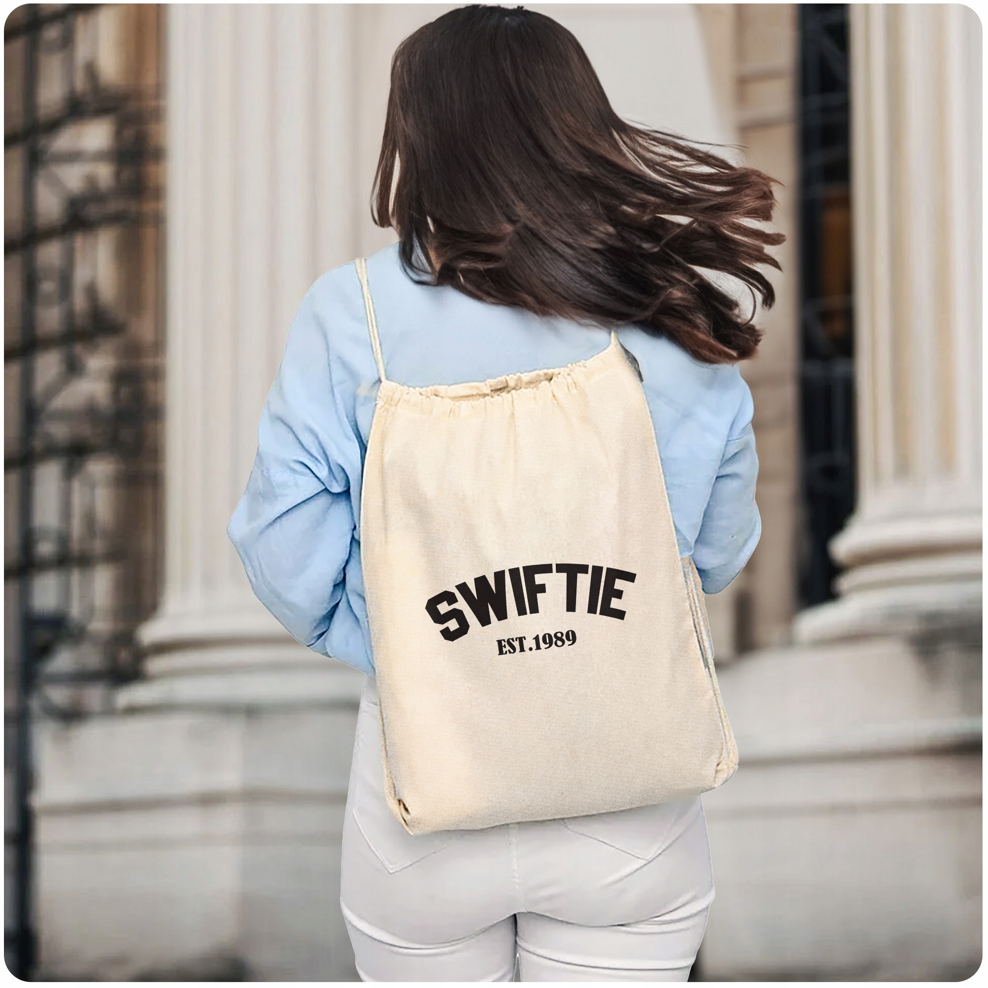 Plecak bawełniany 34×40 Taylor Swift Swiftie 1989