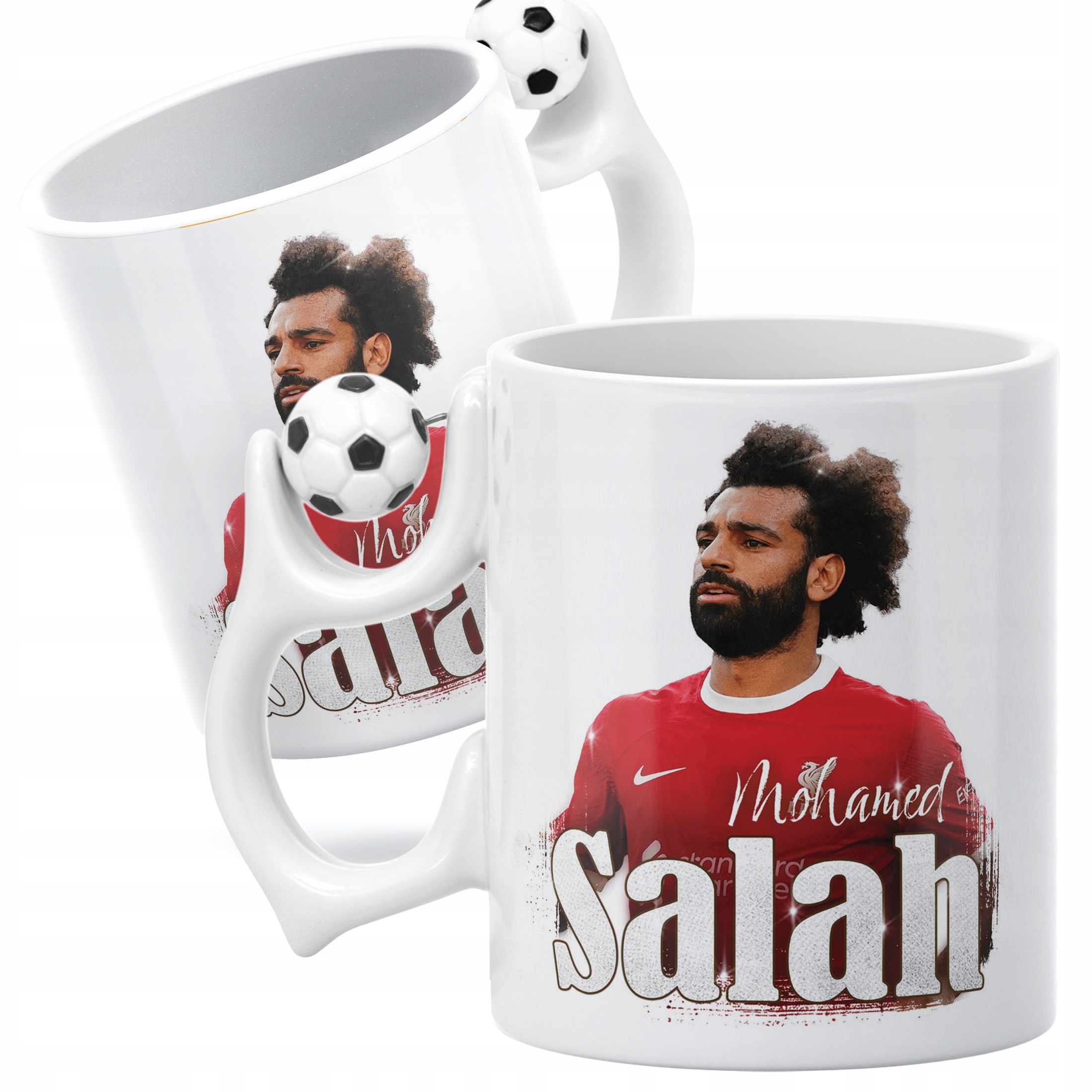 Zestaw Kubek Piłkarski + Podkładka pod mysz Mohamed Salah Liverpool
