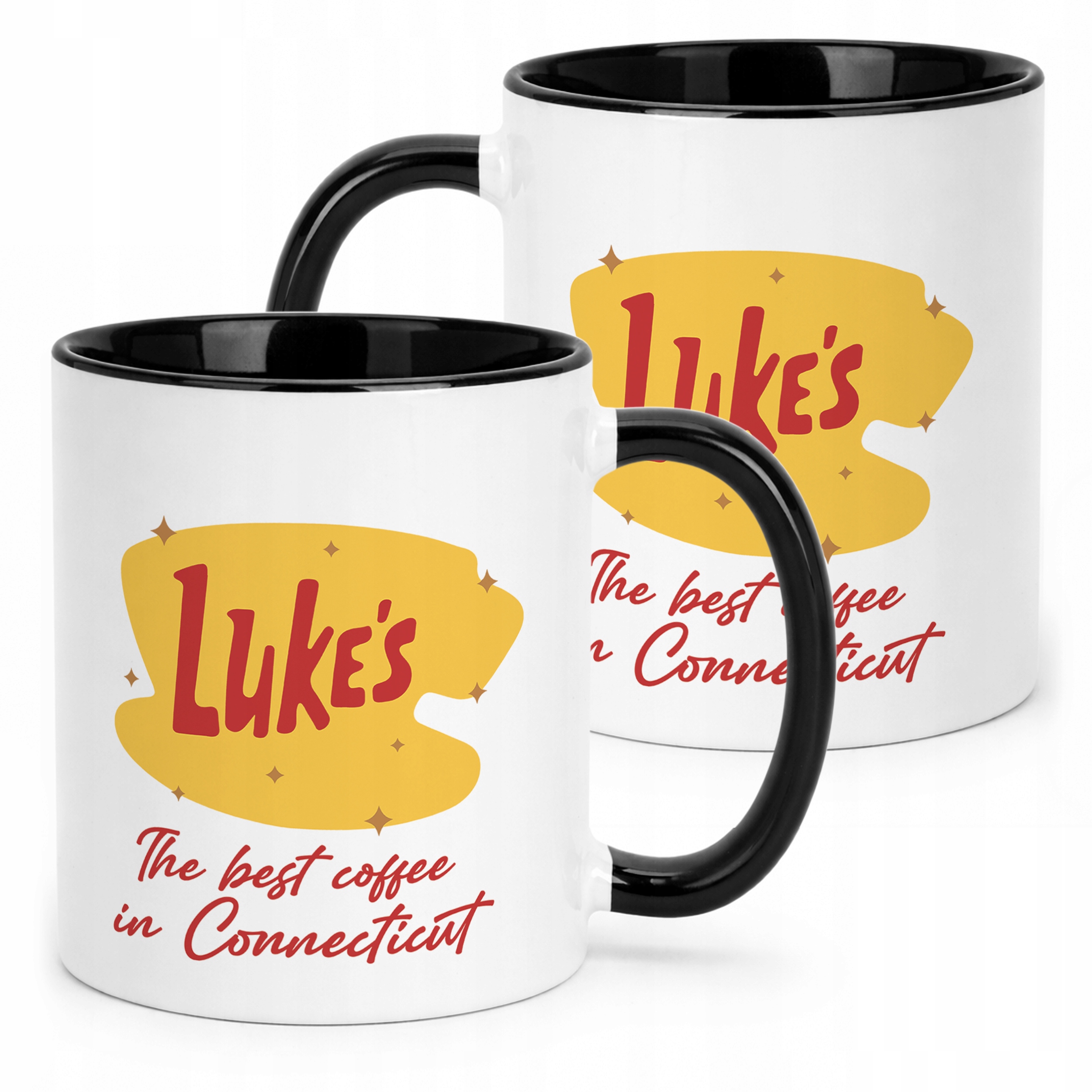 Kubek Czarny Gilmore Girls Dla Fanów Serialu Luke’s Coffee