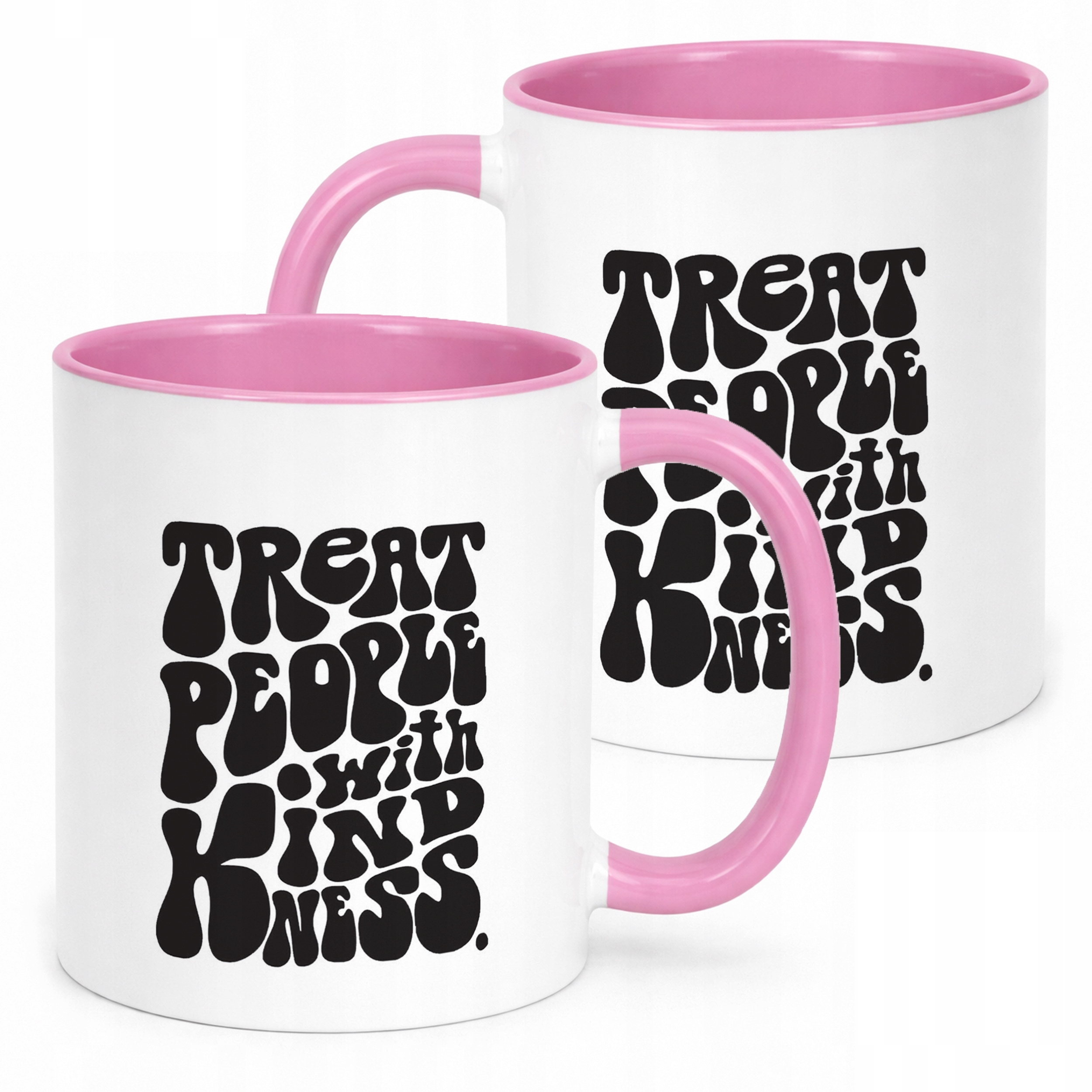 Kubek Różowy Treat People With Kindness Harry Styles Dla Fanów