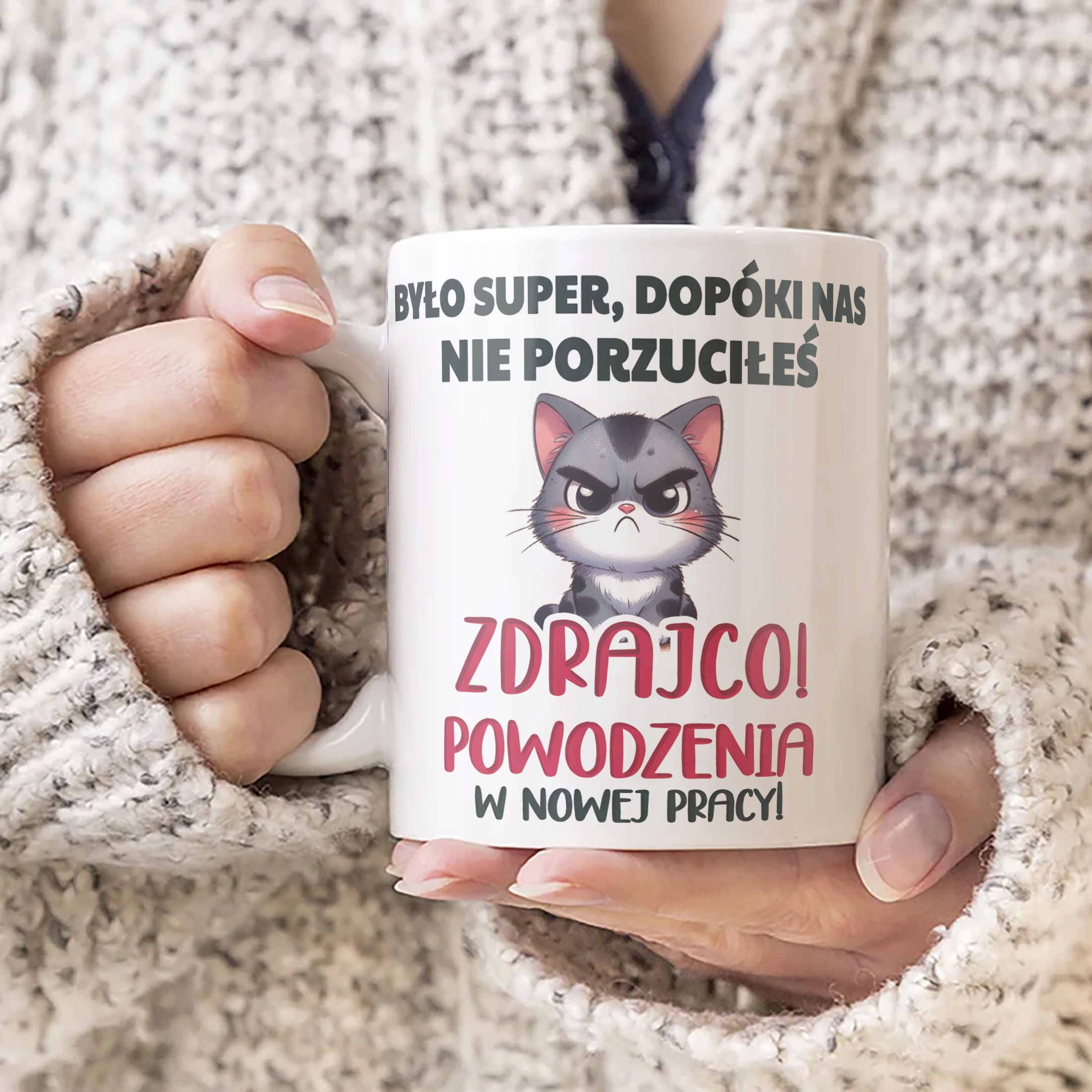 Kubek ceramiczny Pożeganie Odejście z Pracy Dla Kolegi Prezent
