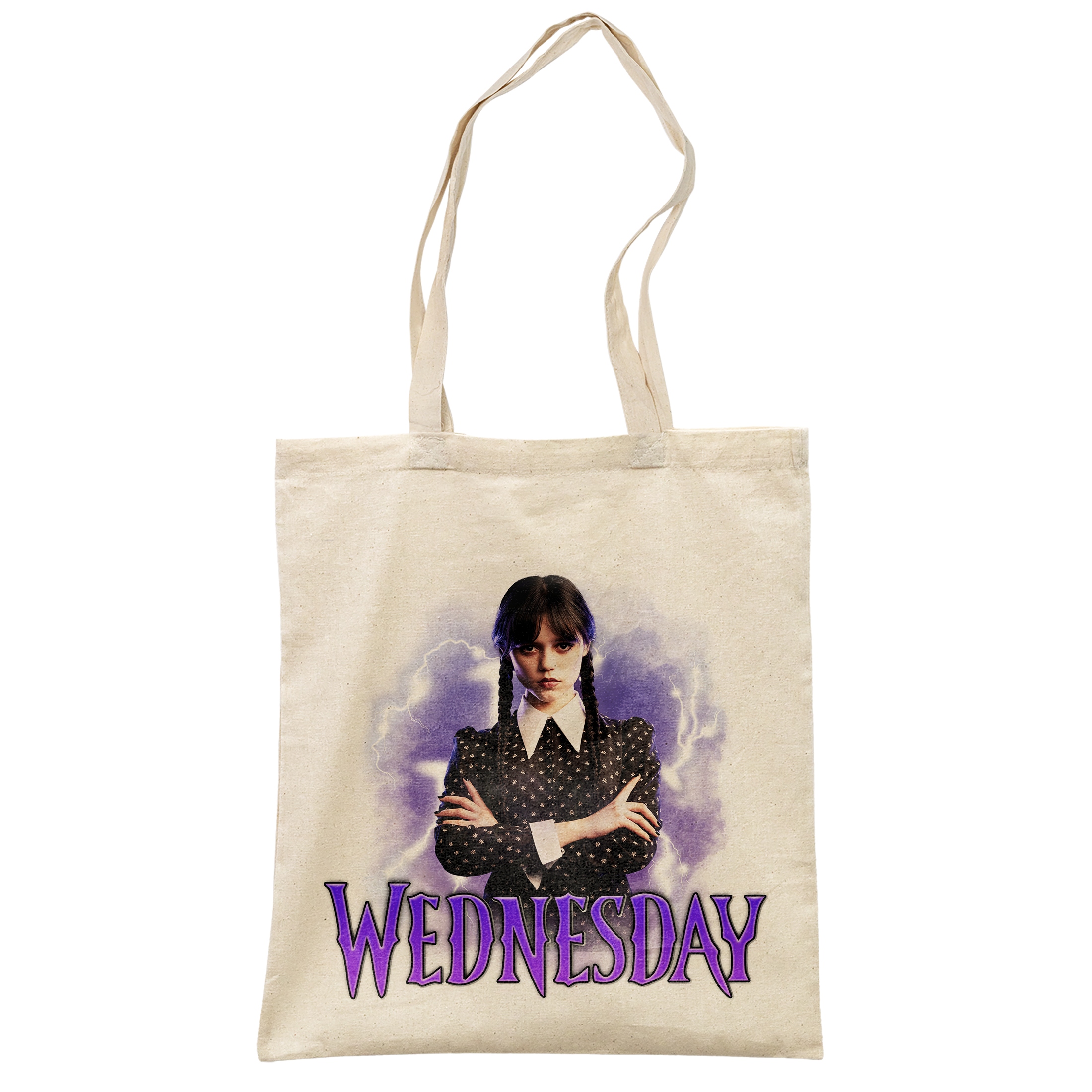 Torba bawełniana na zakupy Nevermore Wednesday Dla Fanów Serialu