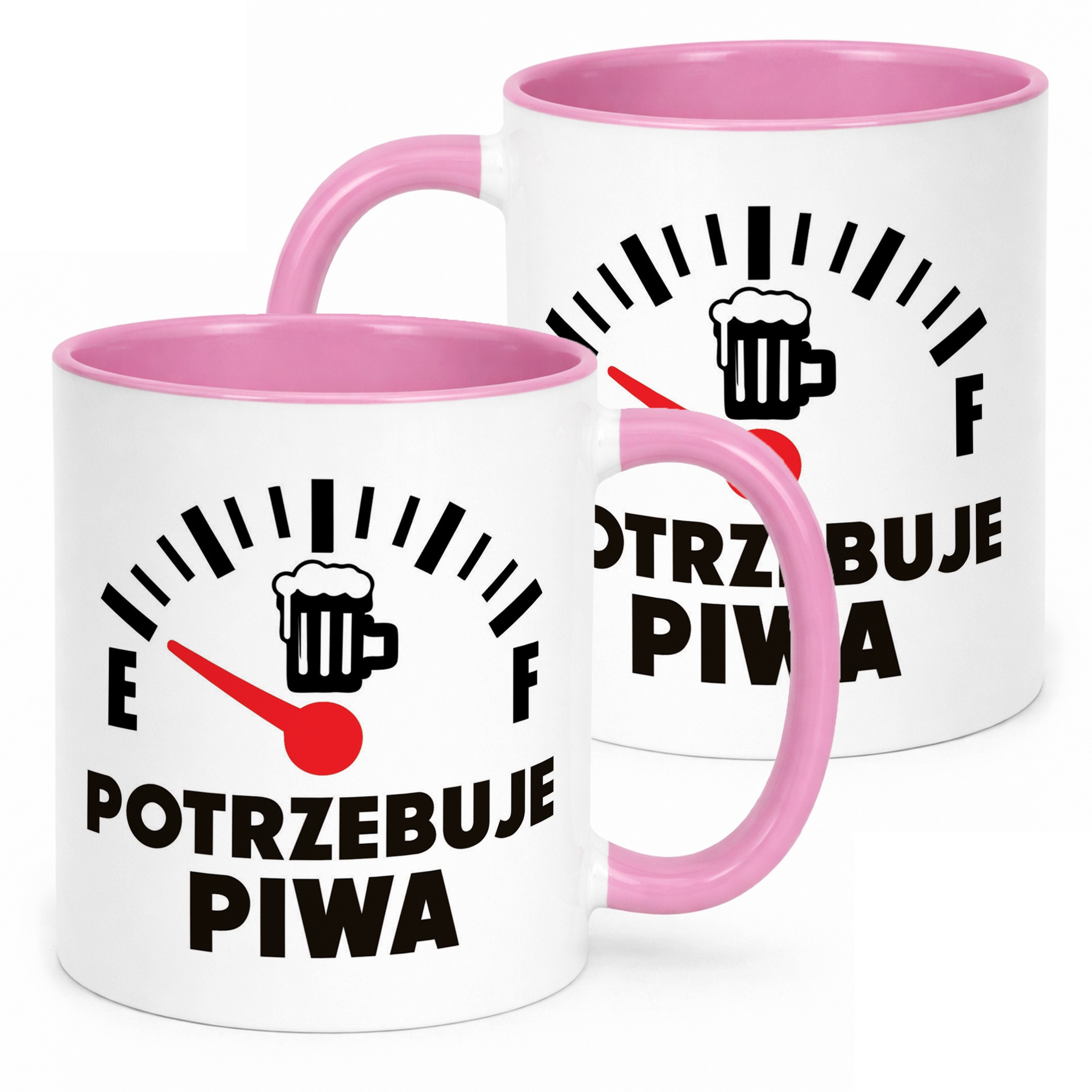 Kubek Różowy Nie Jestem Urocza Śmieszny Zabawny Prezent