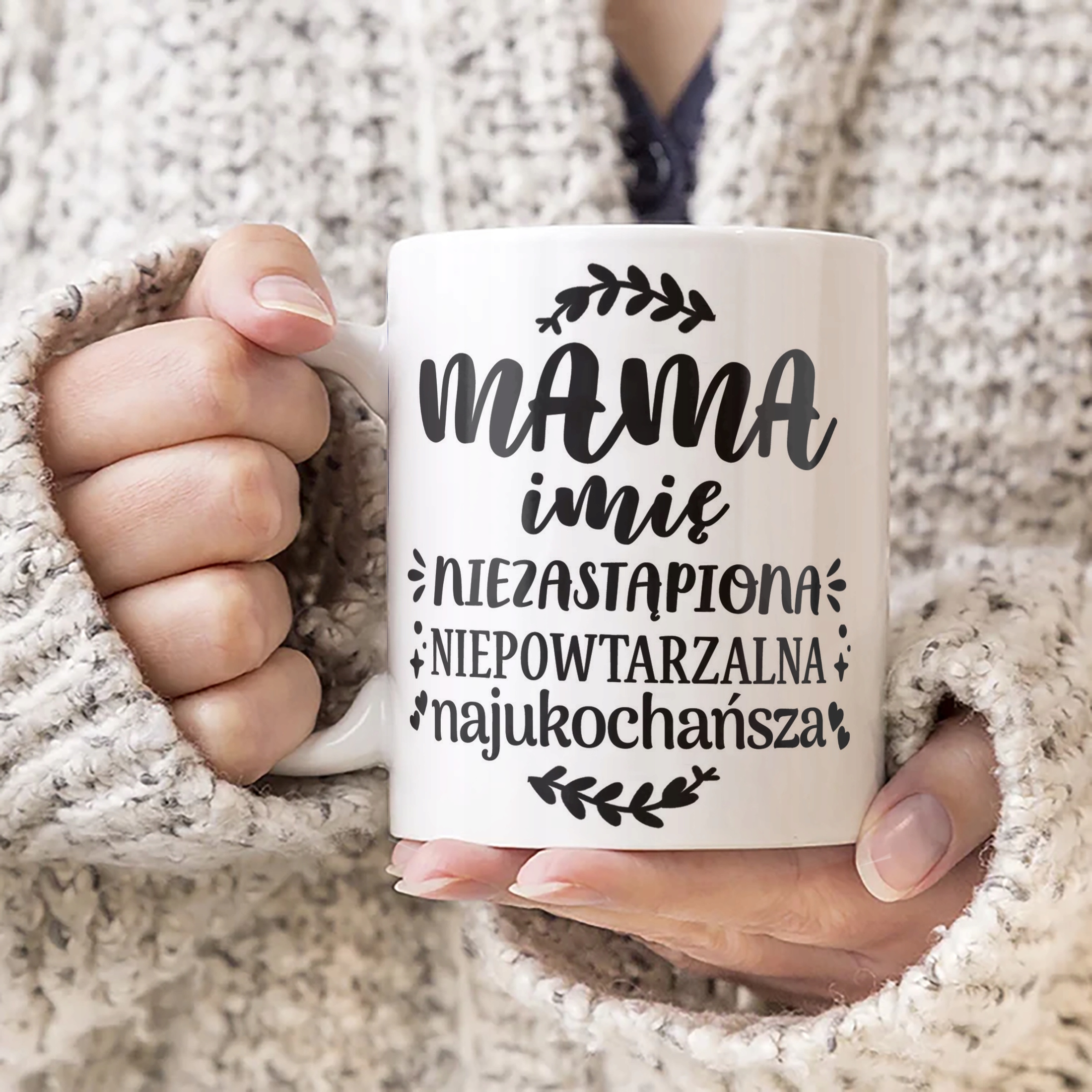 Kubek ceramiczny Personalizowany Dzień Matki Dla Mamy Prezent Upominek