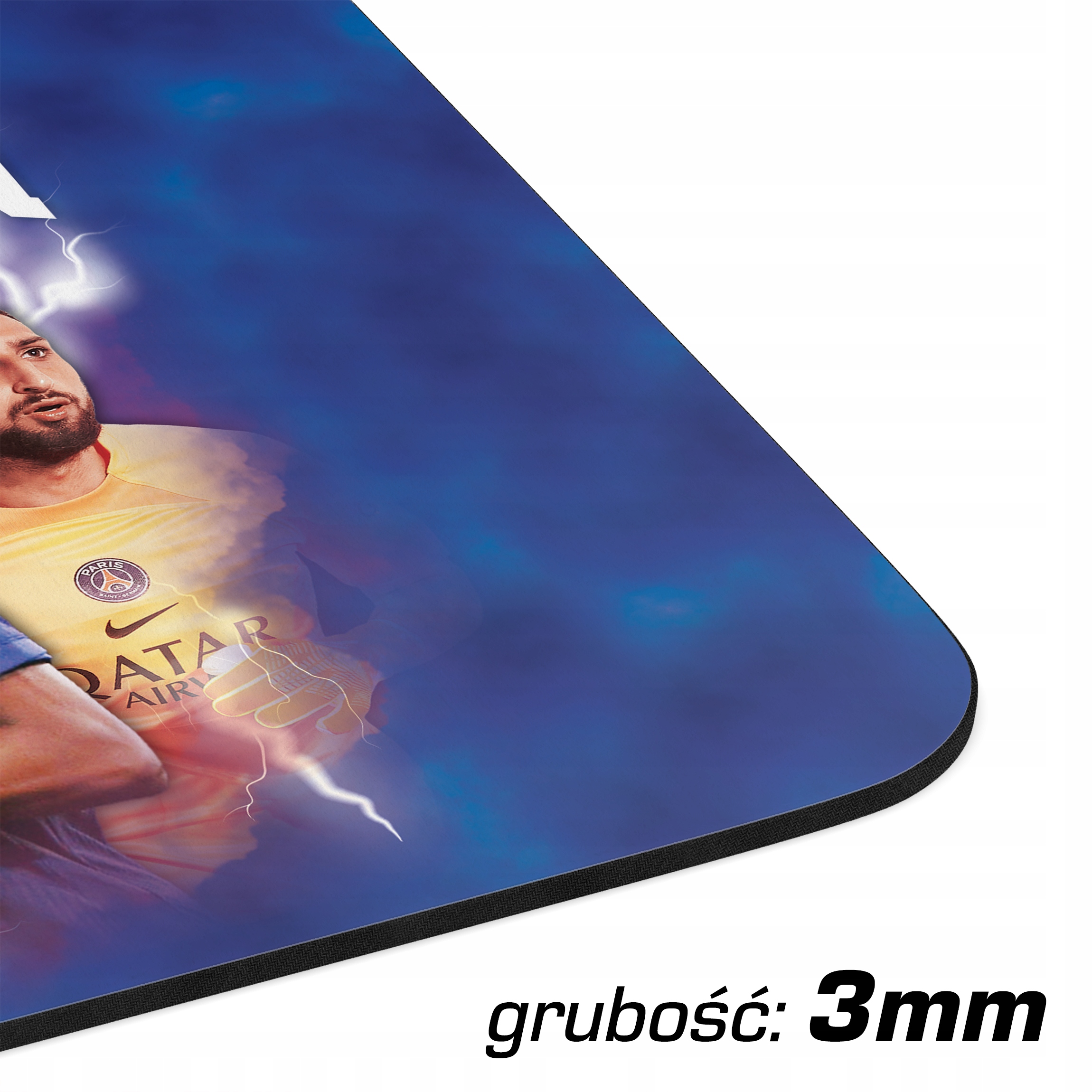 Podkładka pod mysz 22×18 cm Paris Saint-Germain Dembélé Barcola Vitinha