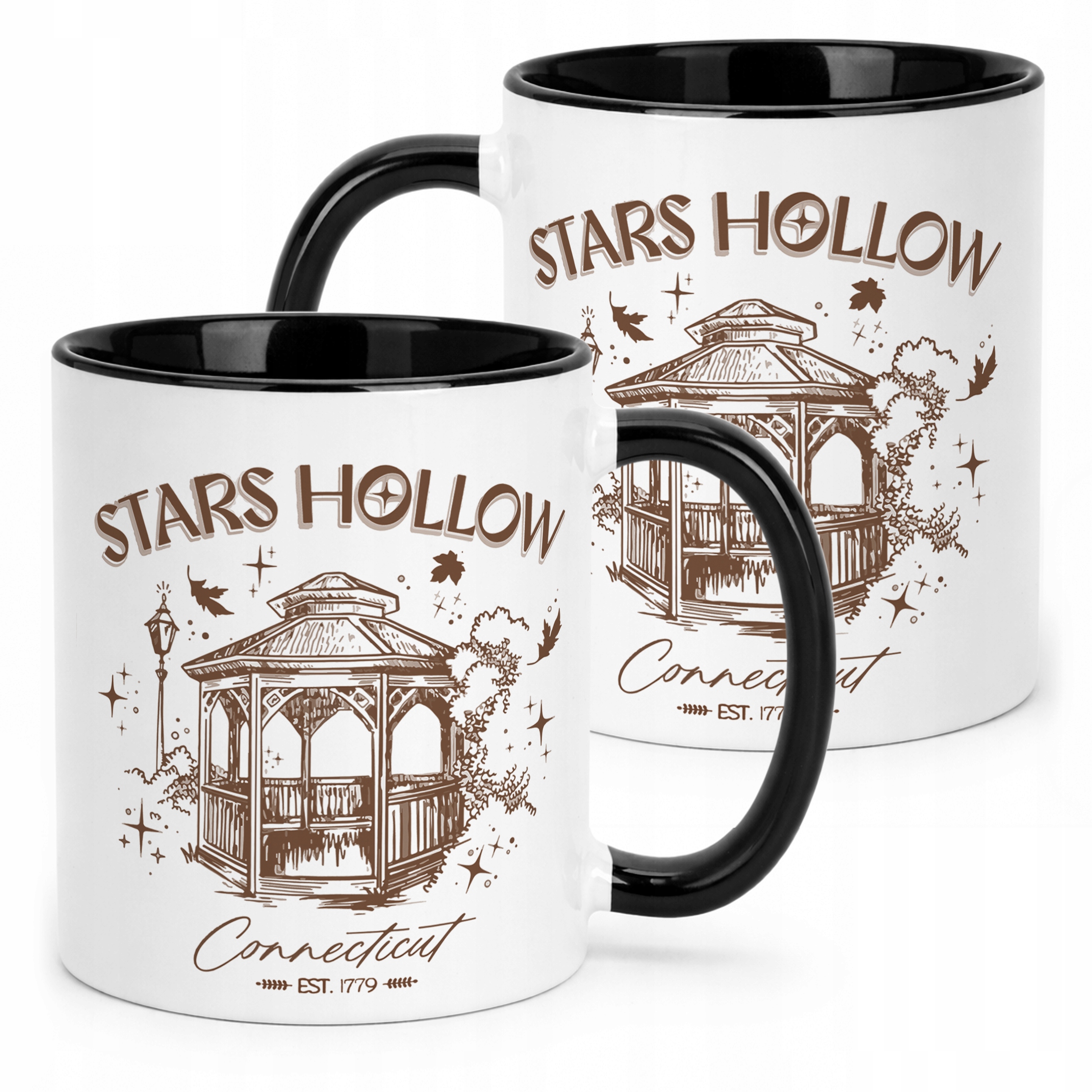 Kubek Czarny Gilmore Girls Dla Fanów Serialu Stars Hollow
