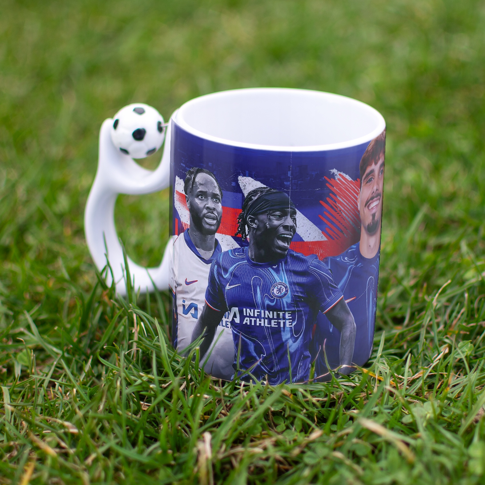 Kubek piłkarski zawodnicy Chelsea dla fanów Chelsea dla kibica