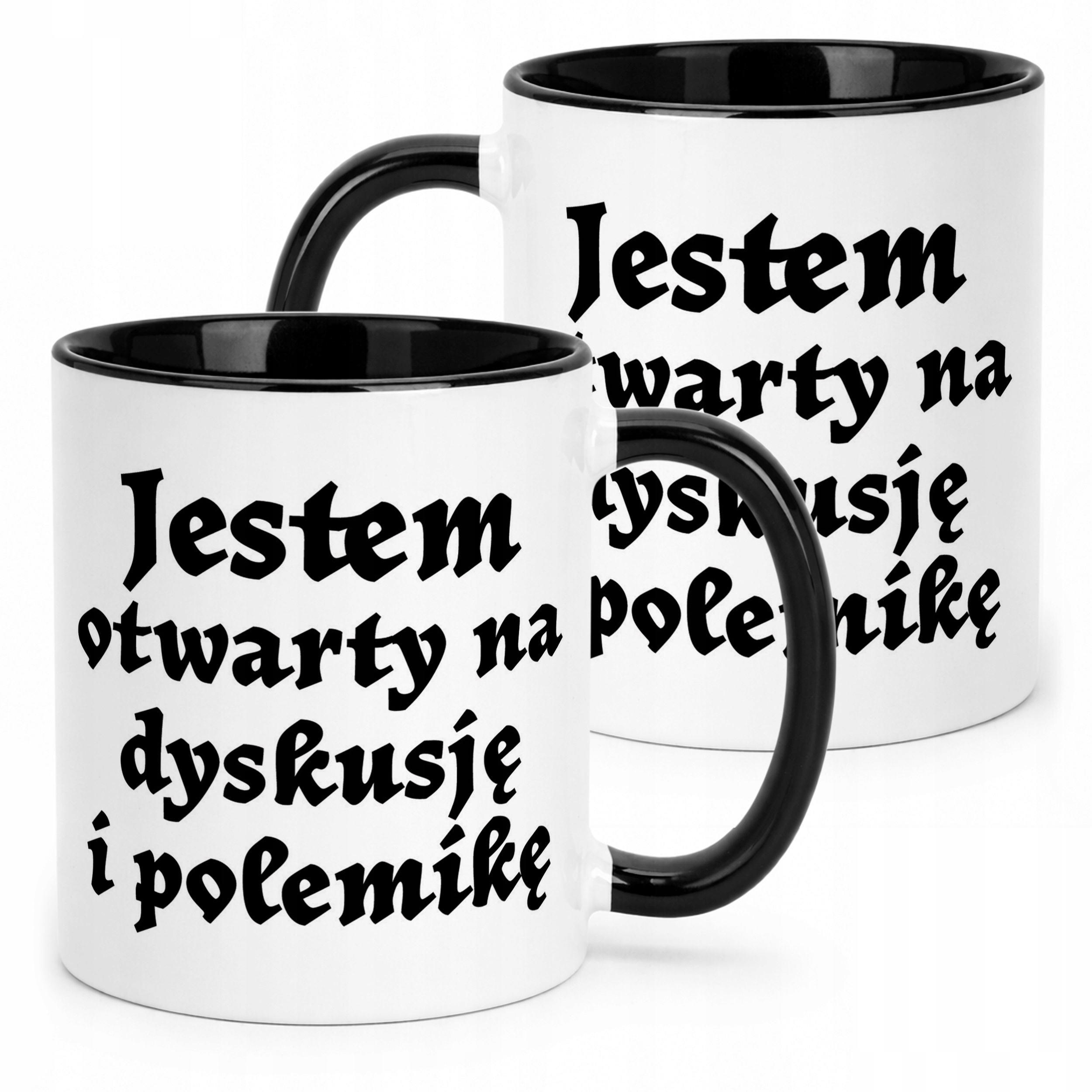 Kubek Czarny 1670 Jestem Otwarty Dla Fanów Serialu Prezent