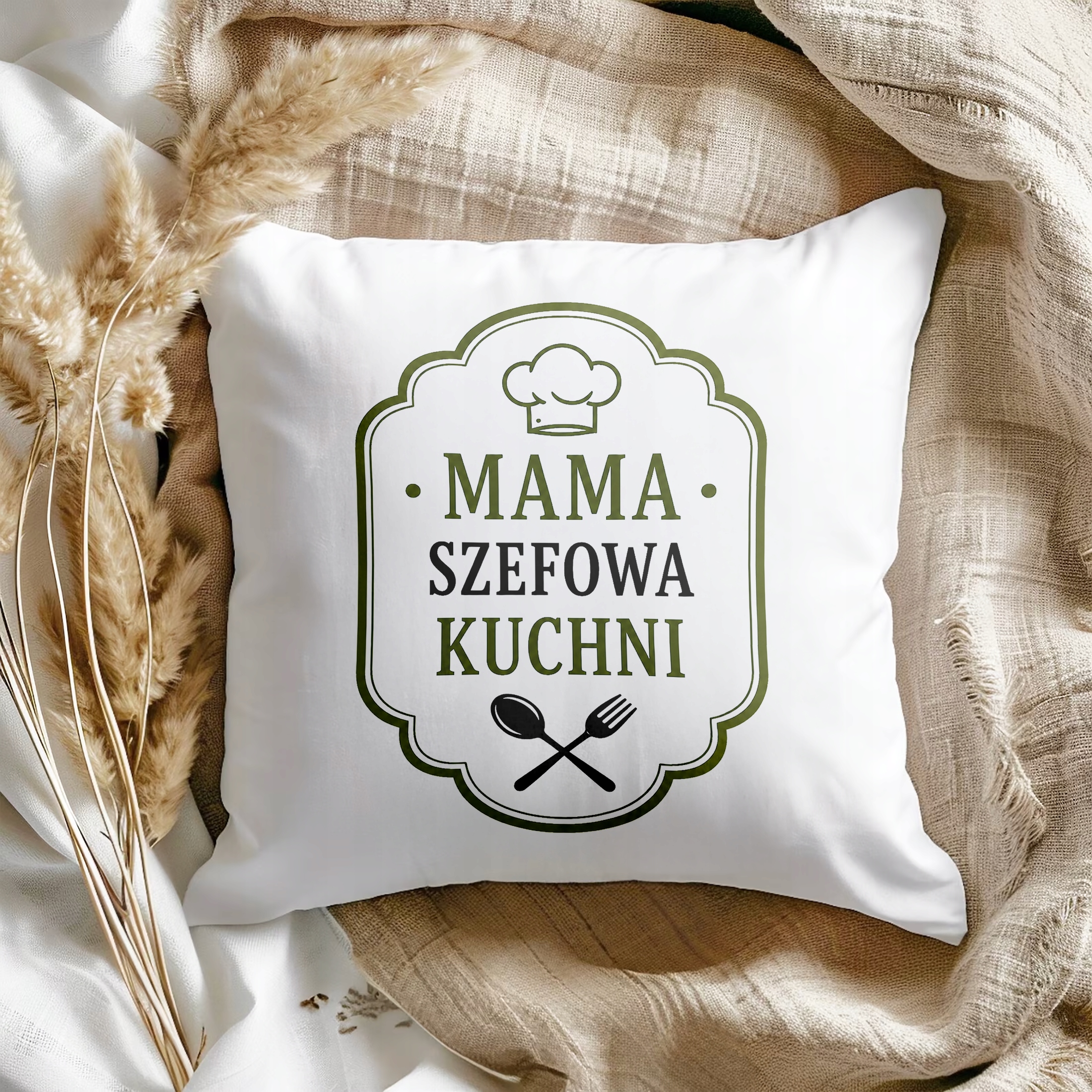 Poduszka 38x38cm prezent dla mamy na Dzień Matki piękny upominek dla mamy