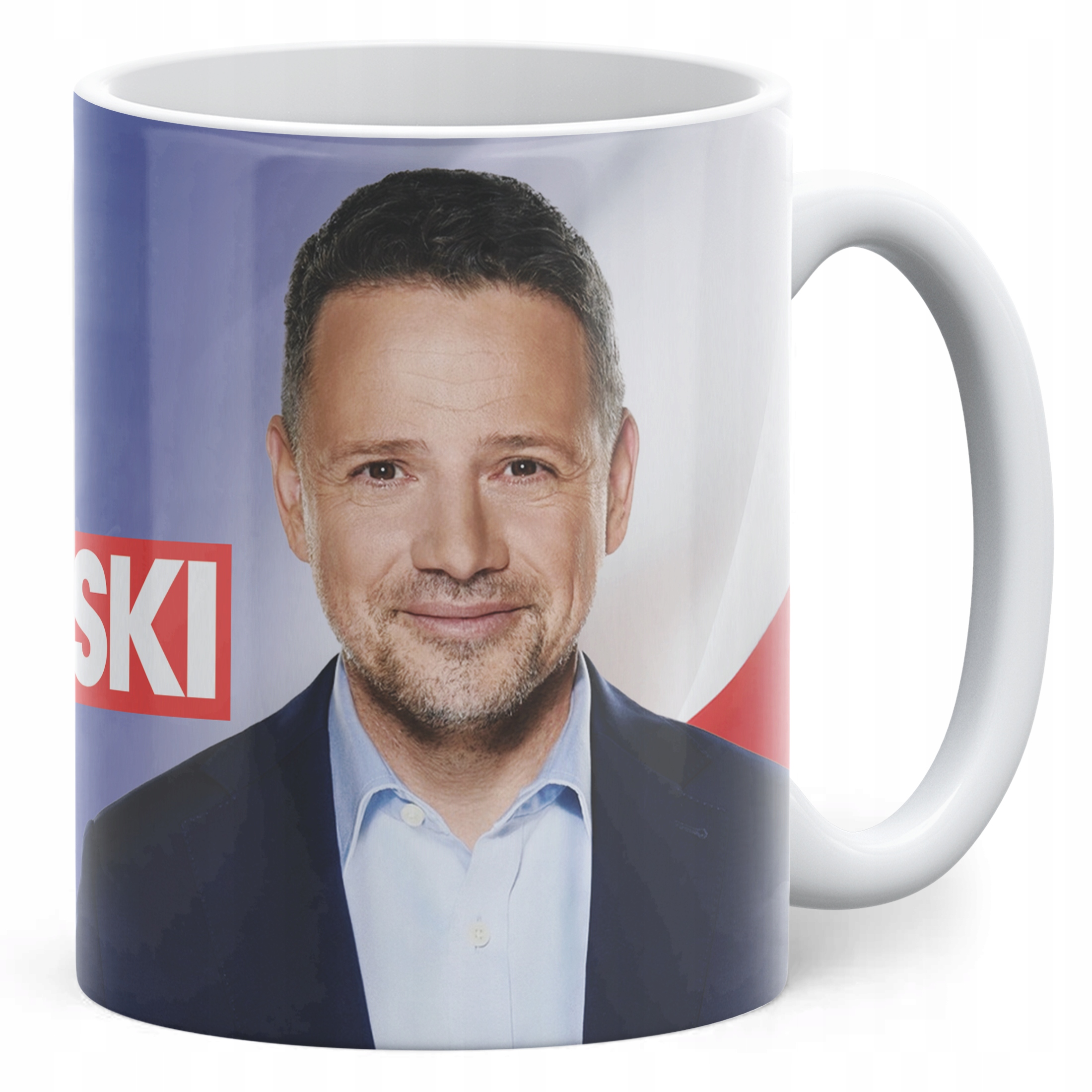 Kubek ceramiczny Rafał Trzaskowski Mój Prezydent #Trzaskowski2025 PO