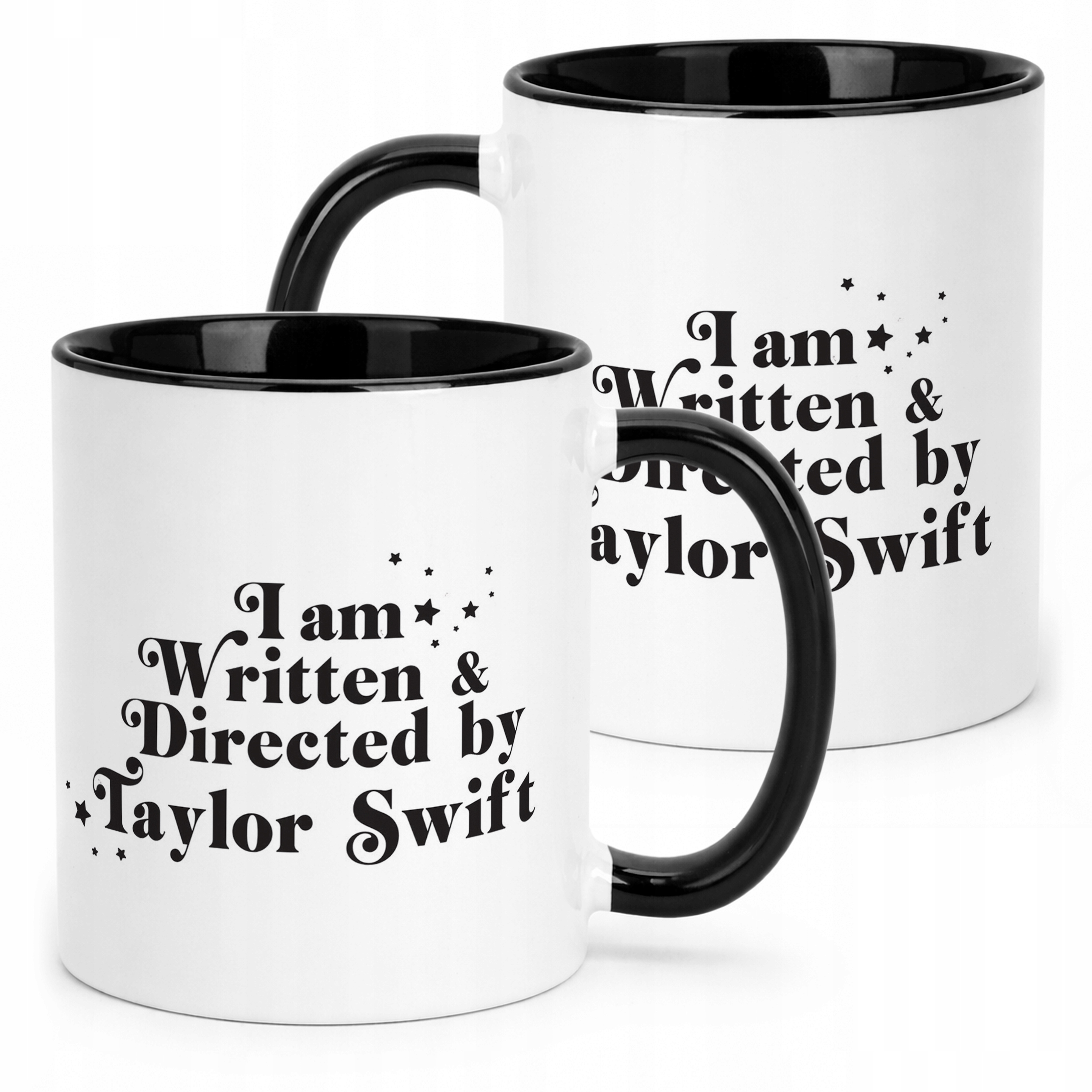 Kubek Czarny Taylor Swift Written And Directed By Dla Fanów Prezent