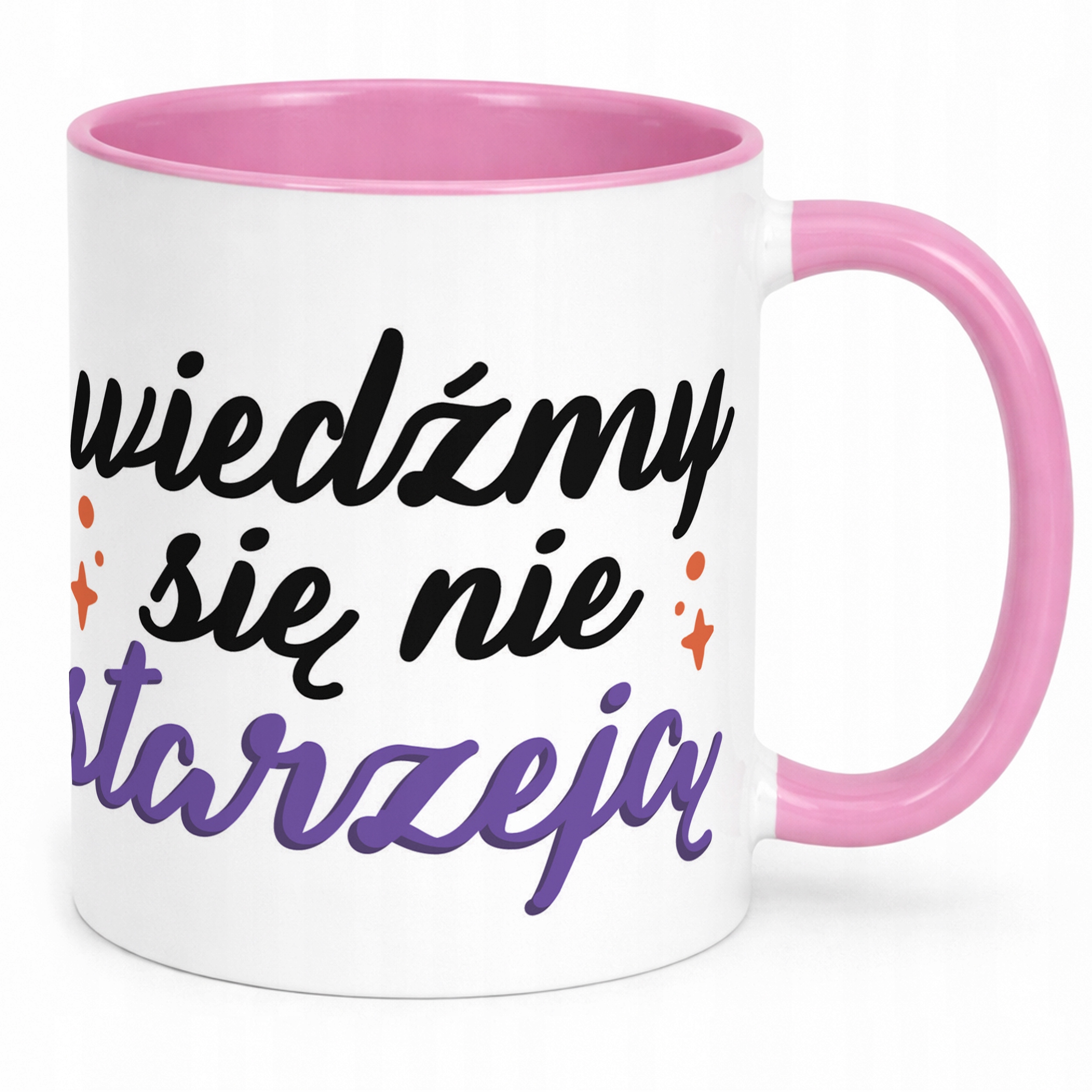 Kubek Różowy Halloween Wiedźmy Się Nie Starzeją Dla Kobiety Prezent