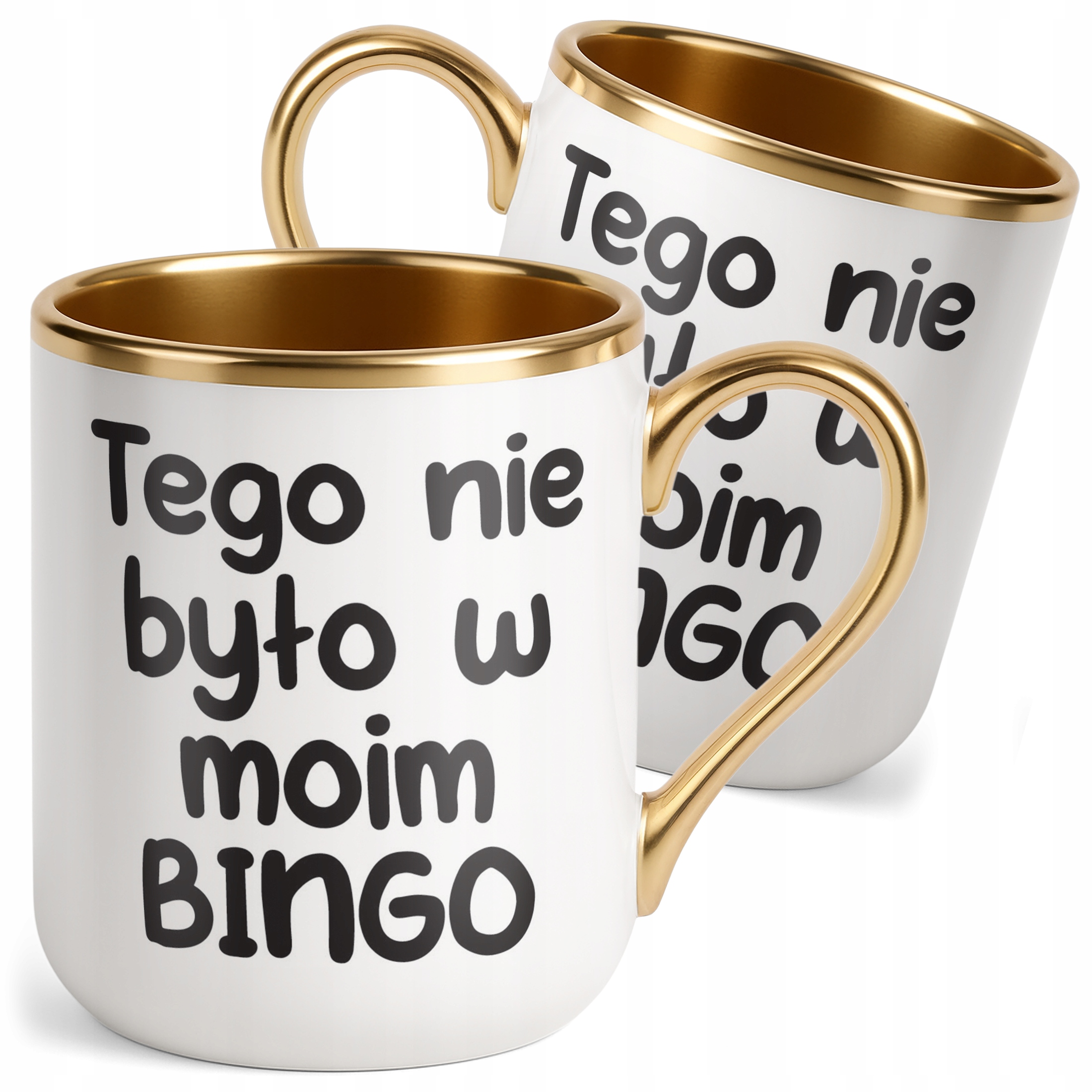 Kubek Premium Złoty Tego Nie Było W Moim Bingo Śmieszny Zabawny Prezent