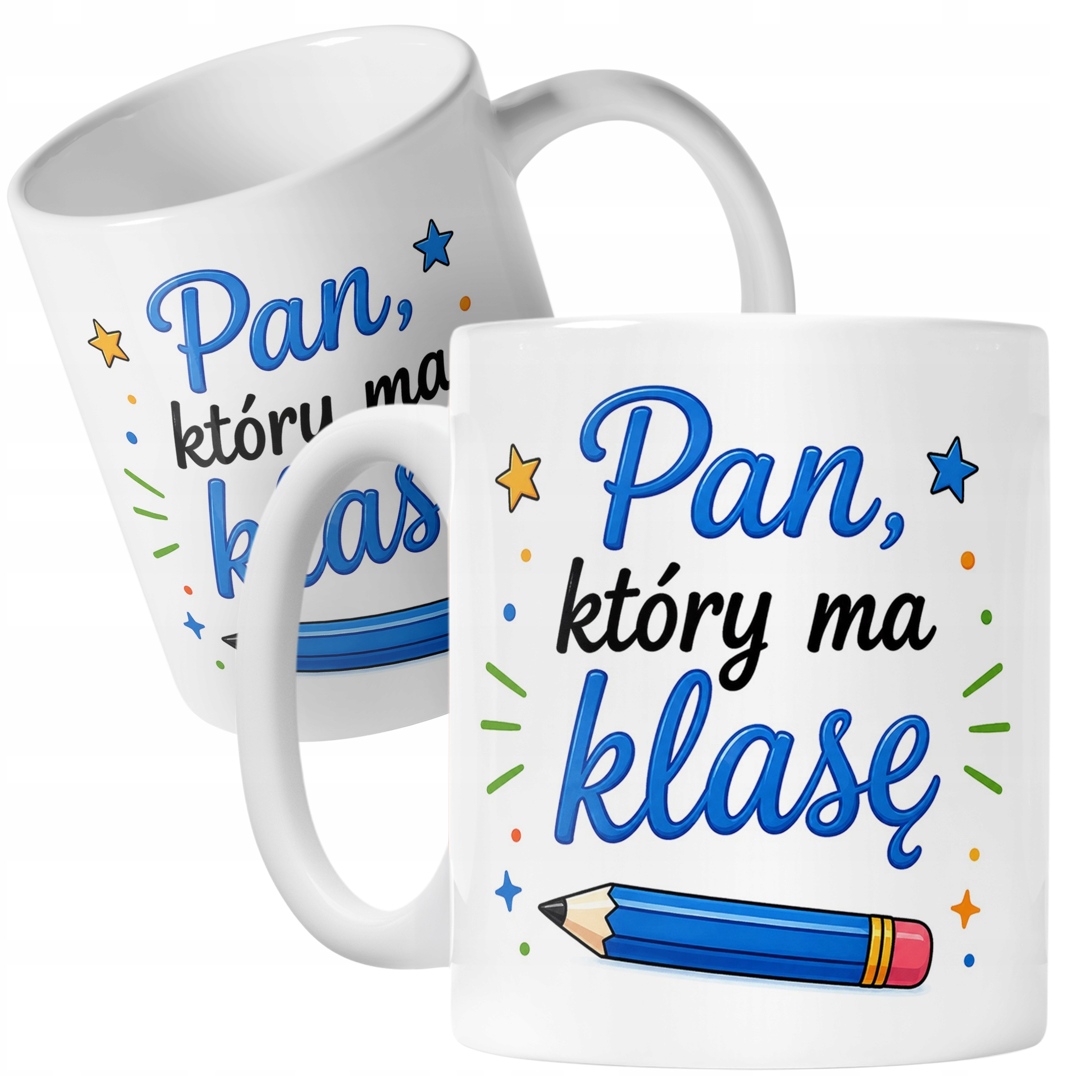 Kubek Dzień Nauczyciela Zakończenie Roku Dla Nauczyciela Prezent Upominek