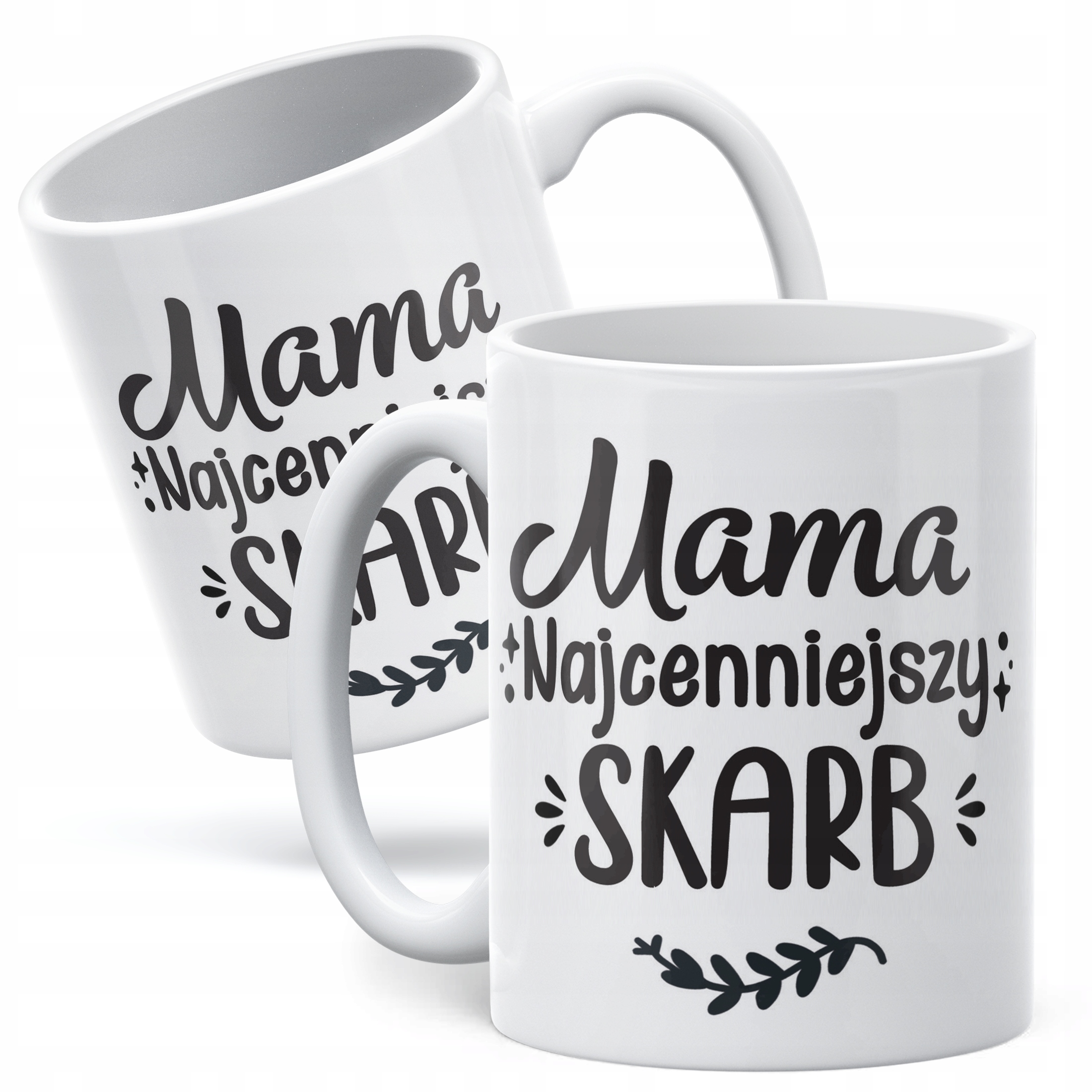 Kubek ceramiczny Dzień Matki Dla Mamy Prezent Mama Najcenniejszy Skarb