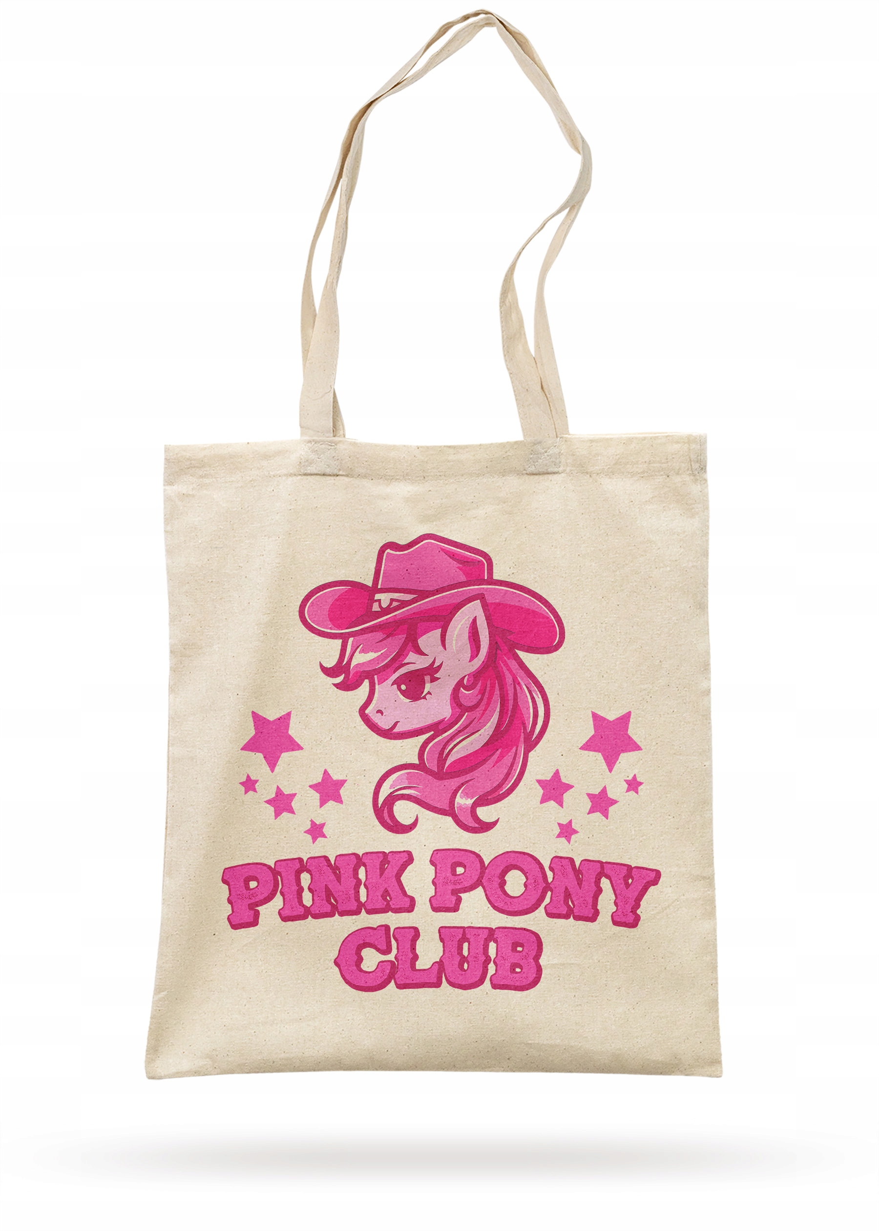 Torba bawełniana z dnem na zakupy 42×38 Chappell Roan Pink Pony Club