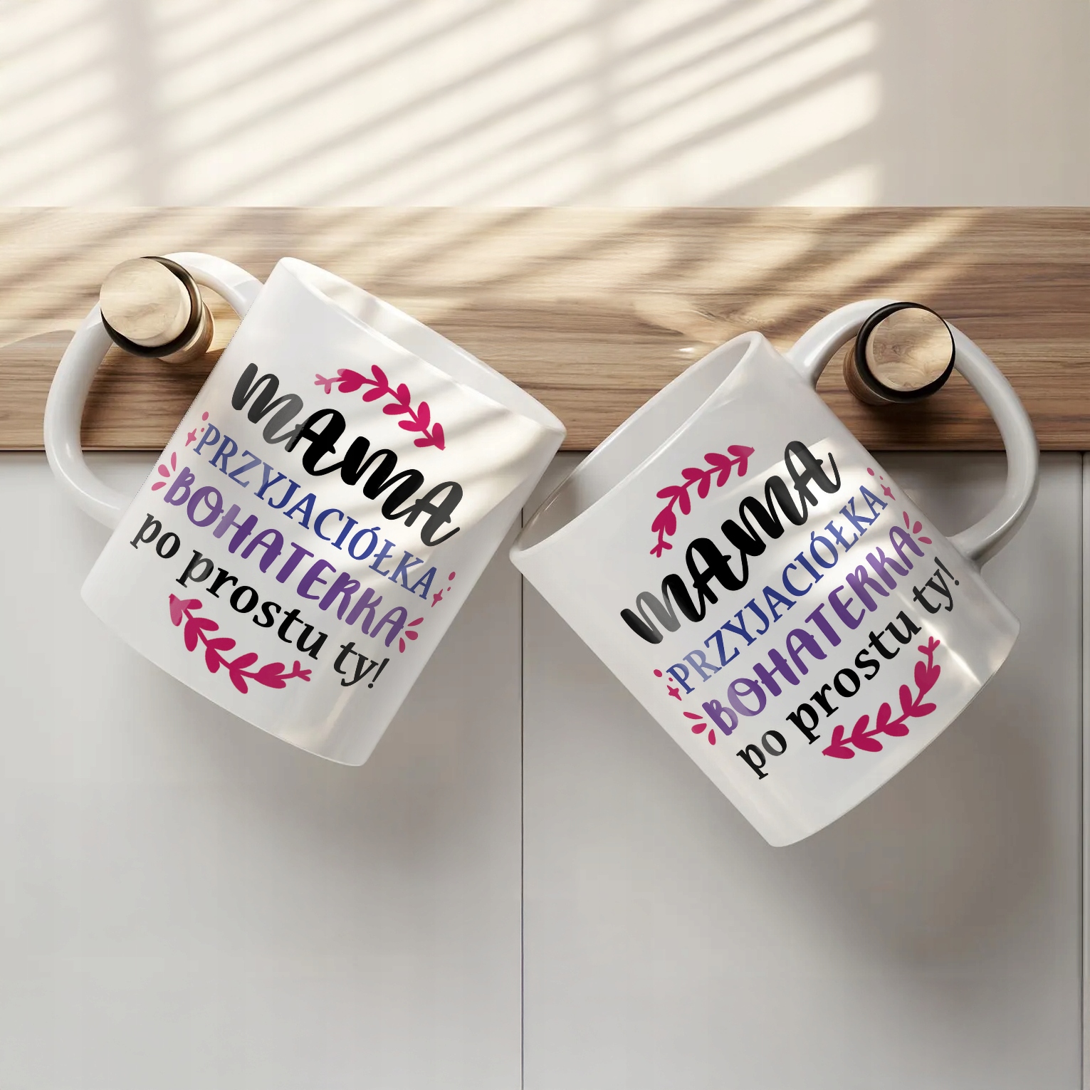 Kubek ceramiczny Dzień Matki Dla Mamy Prezent Mama Przyjaciółka Bohaterka