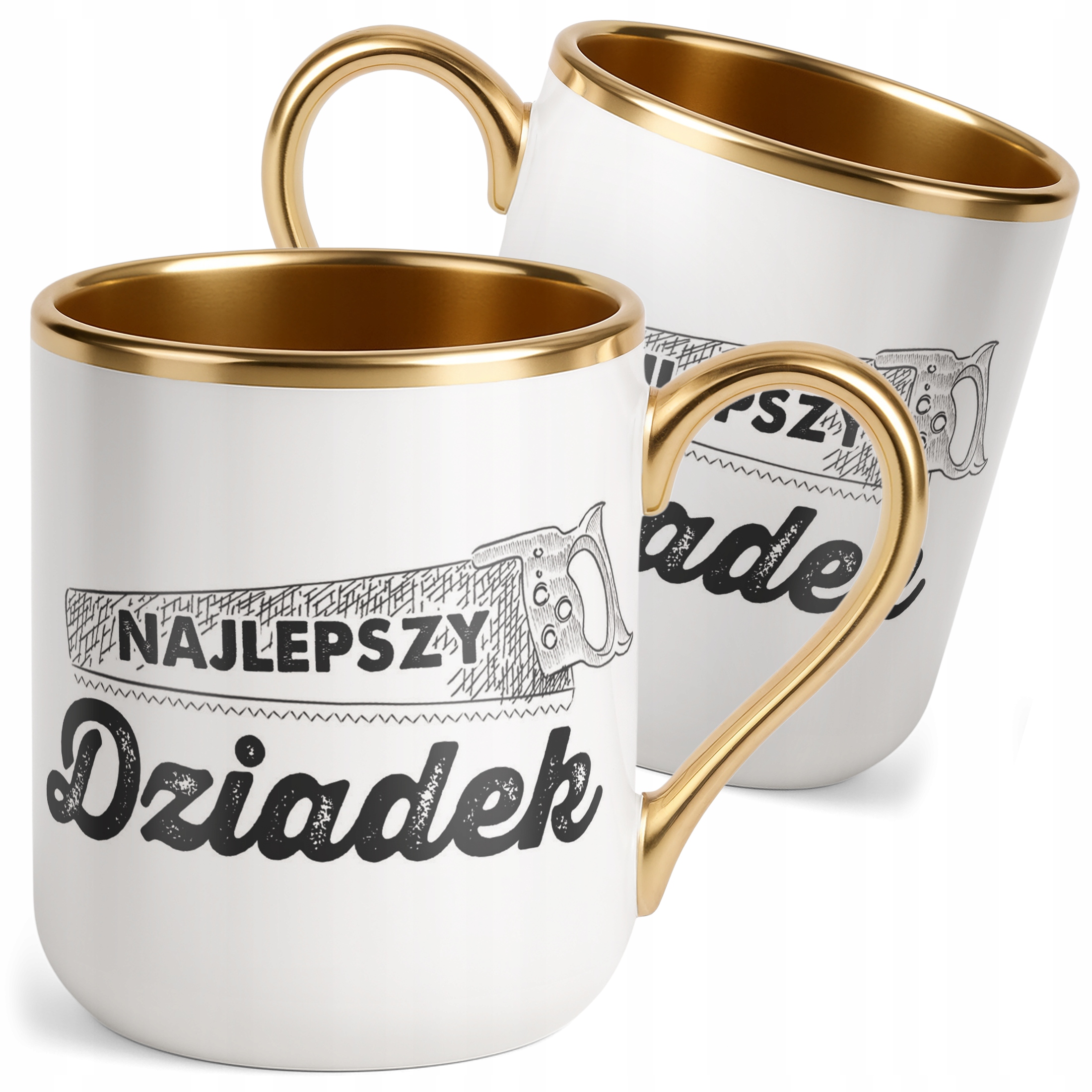 Kubek Premium Złoty Dzień Dziadka Dla Dziadka Prezent Upominek