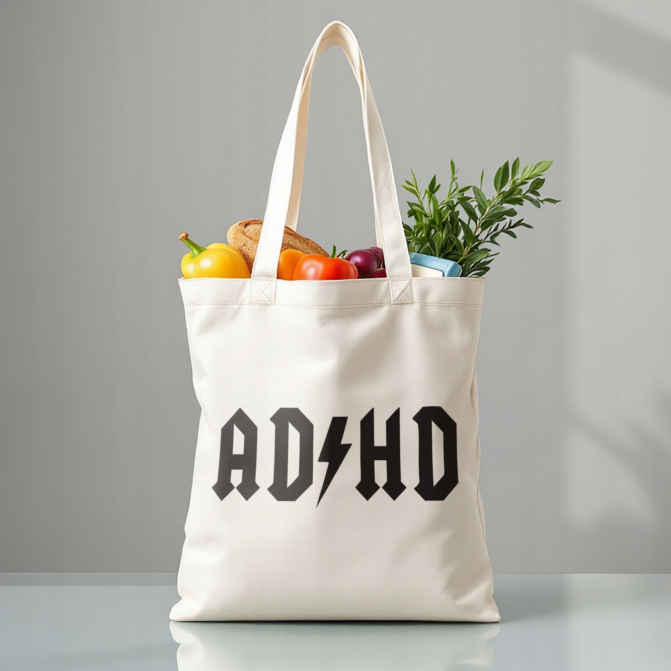 Torba bawełniana premium ADHD Zabawny Prezent Upominek